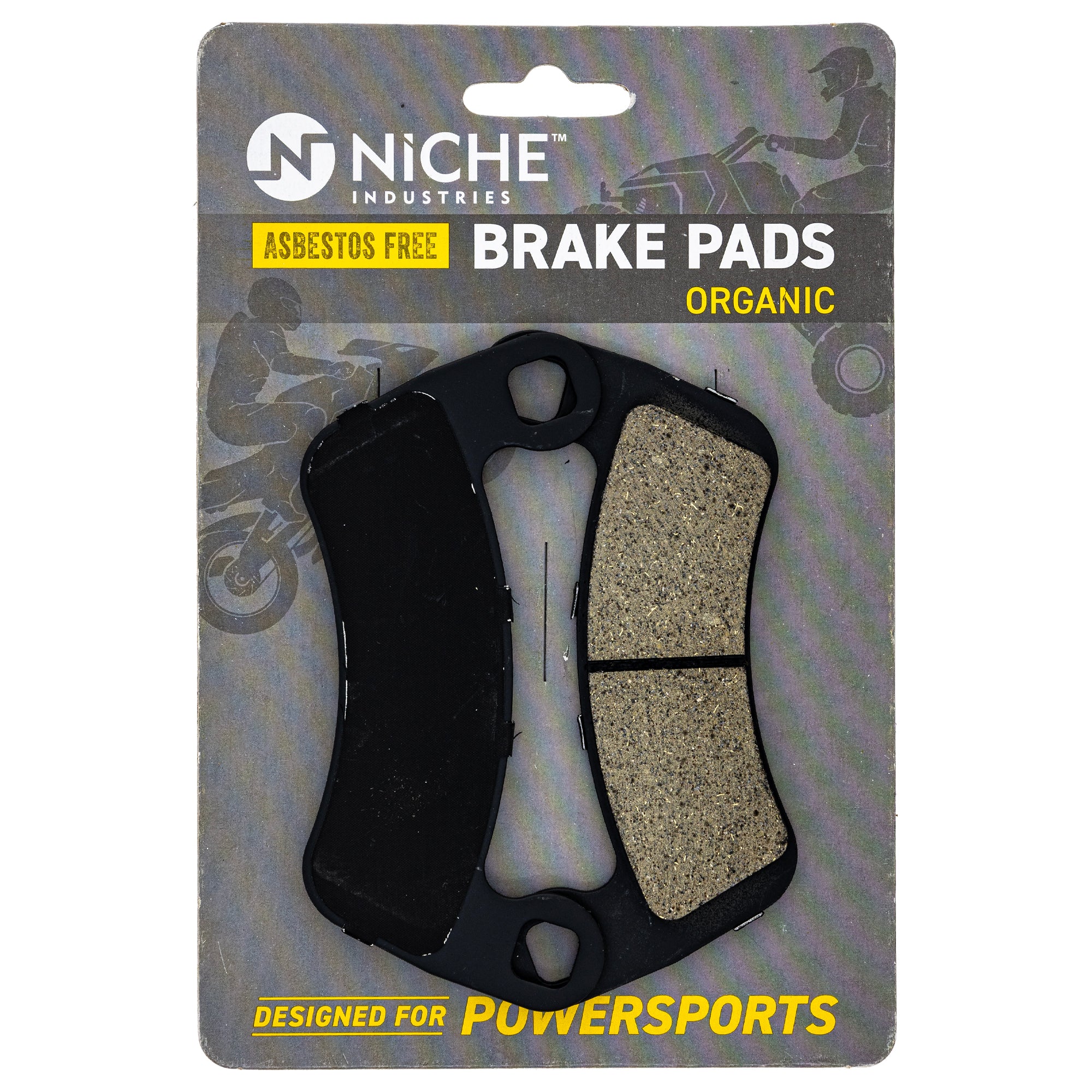 NICHE MK1012649 Complete Brake Pad Set for RZR