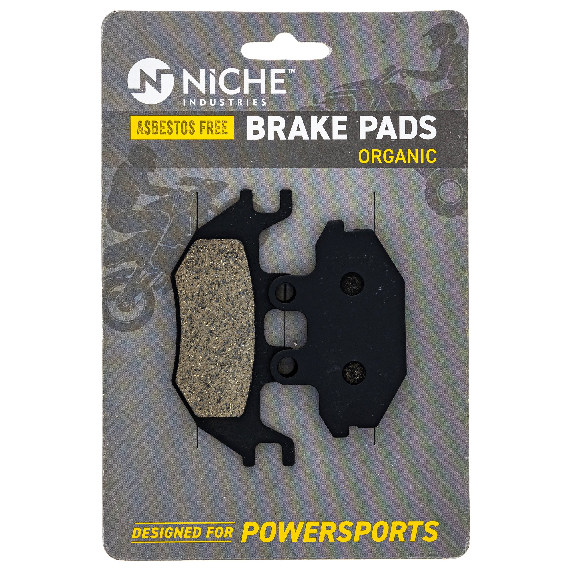 Brake Pad Set for Kawasaki Mule PRO FXT FX FXR DX DXT Organic