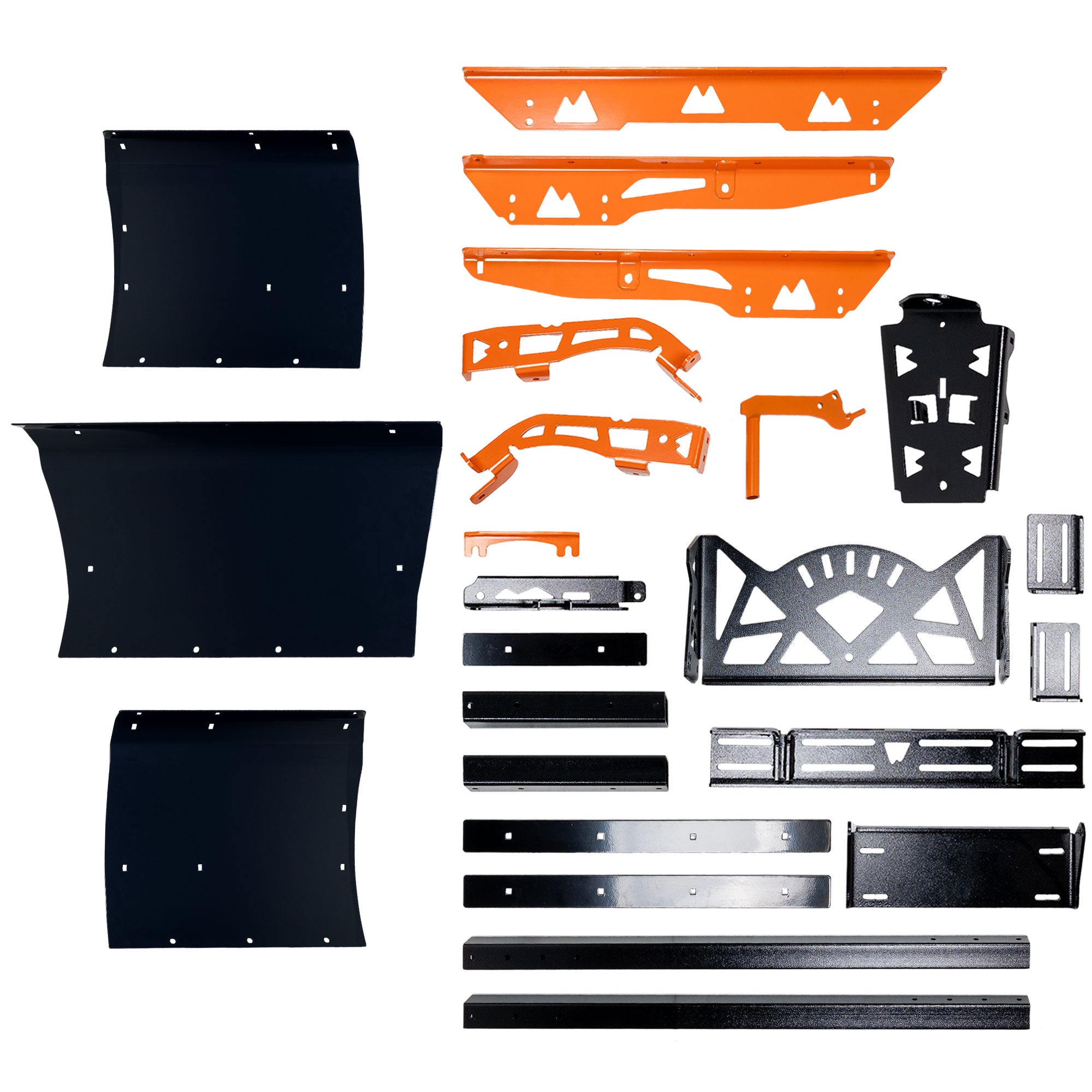 SNOWSQUATCH Deluxe UTV Snow Plow System 60-72 Inch Steel Blade