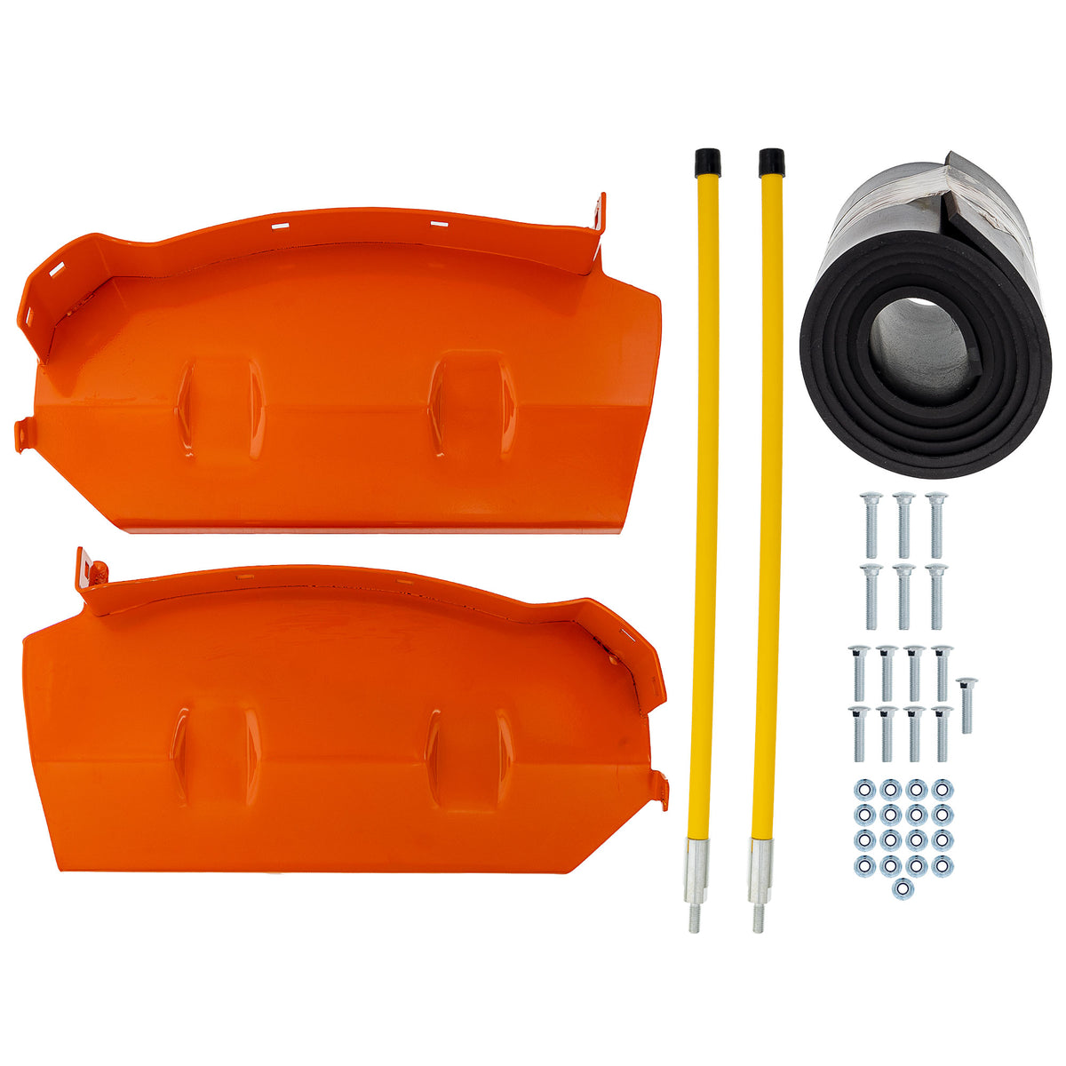 SNOWSQUATCH Deluxe Aluminum UTV Snow Plow System 60-72 Inch Blade Mount Kit