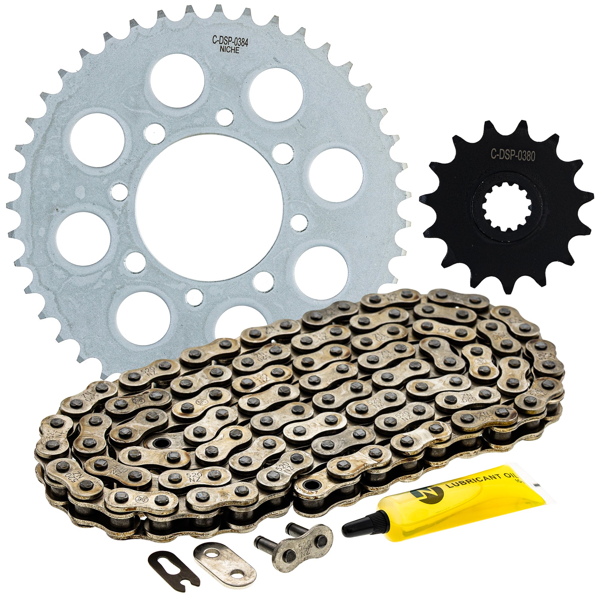 Chain and Sprocket Kit for TU250X NICHE MK1013075