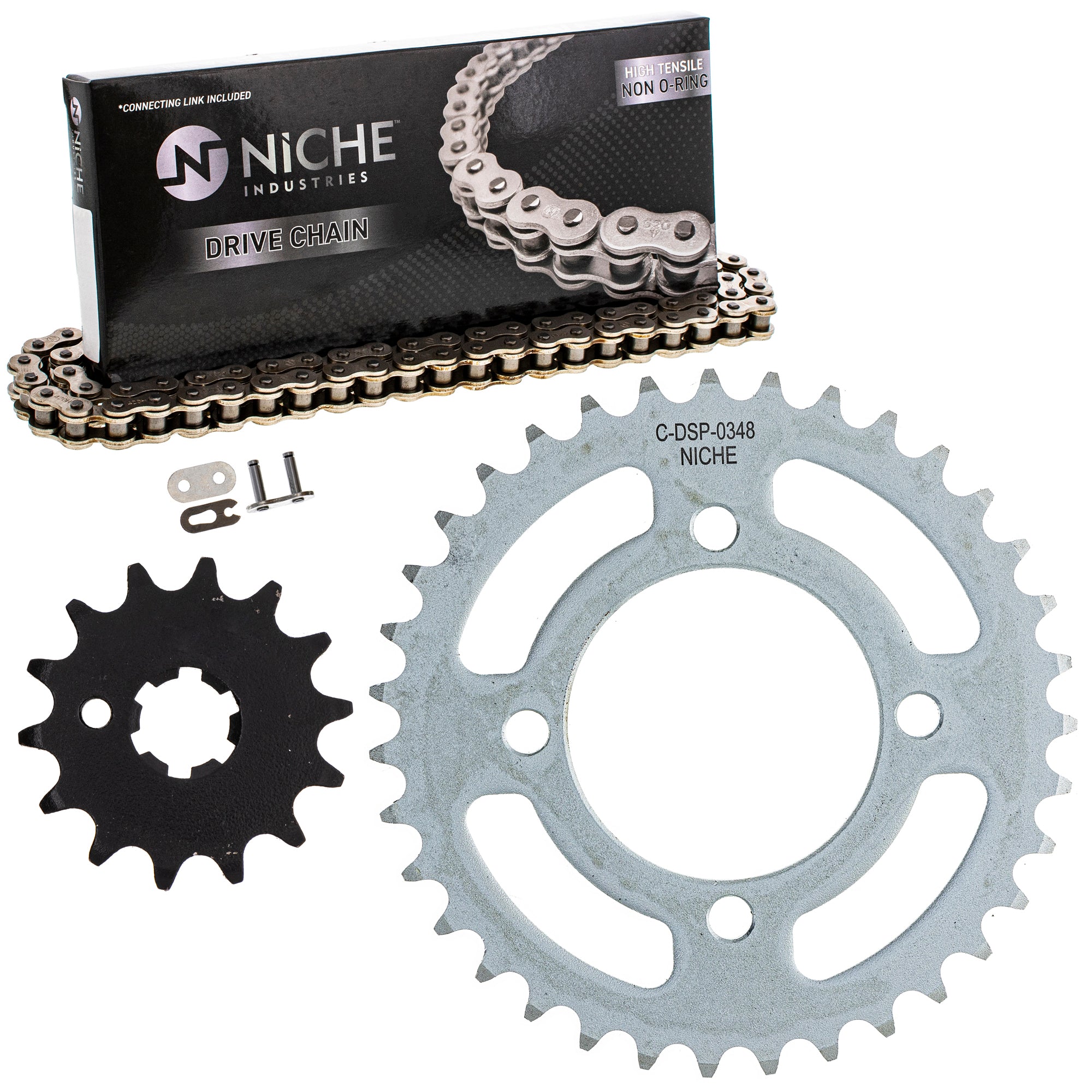 Chain and Sprocket Kit for TTR110E NICHE MK1013110