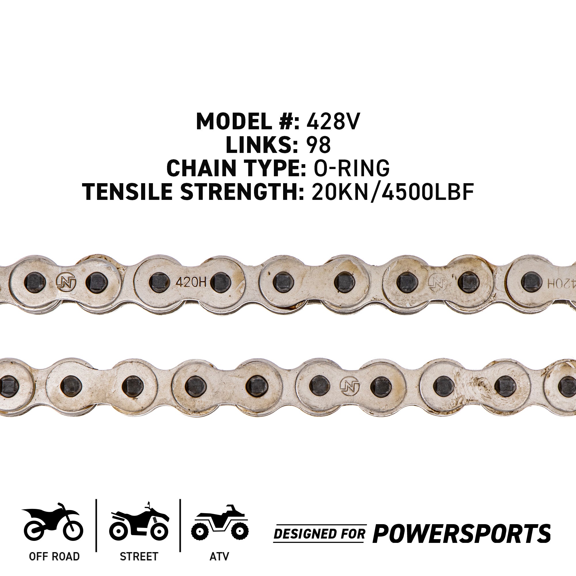 NICHE MK1013130 Chain and Sprocket Kit for Monkey