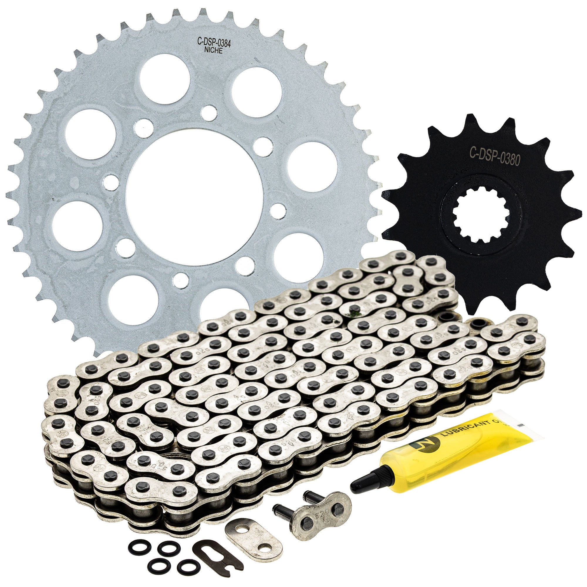 Chain and Sprocket Kit for TU250X NICHE MK1013145
