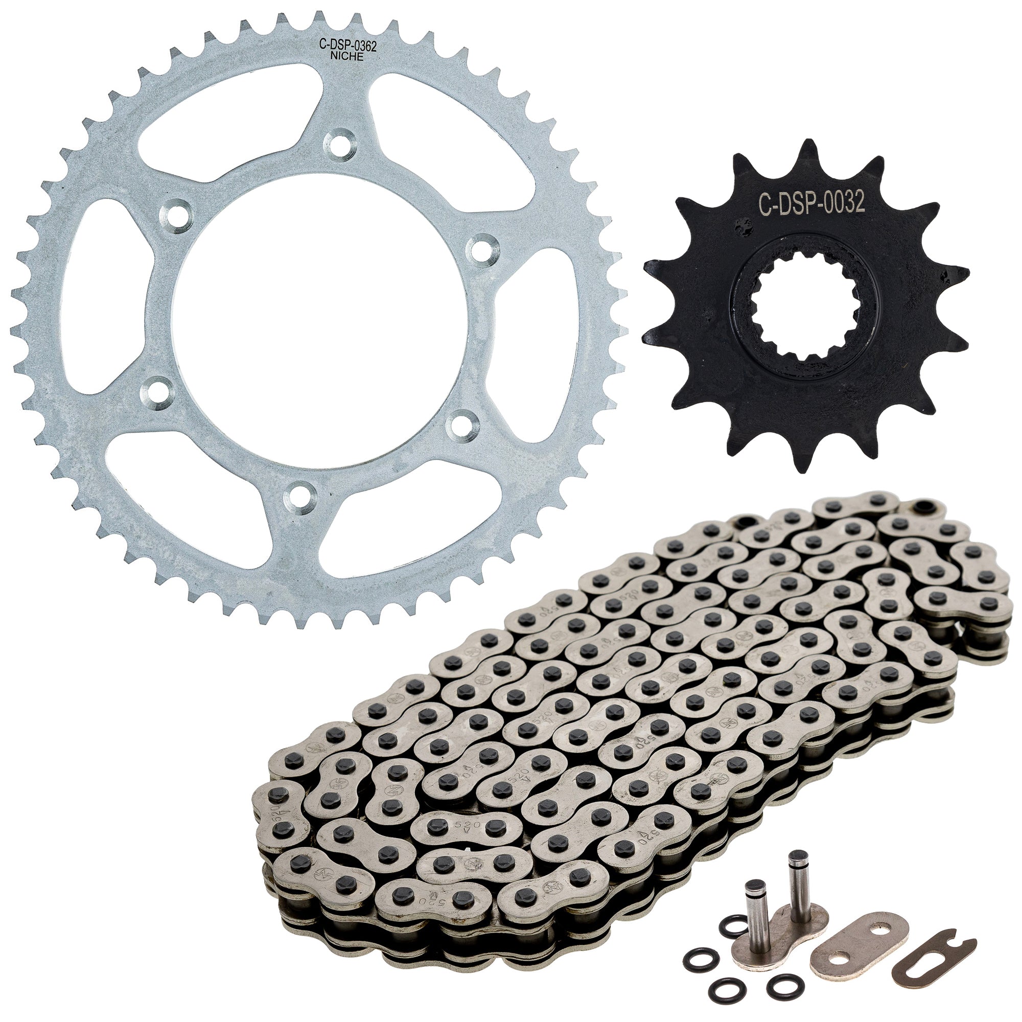 Chain and Sprocket Kit for TE250 FE250 FC250 350 NICHE MK1013153