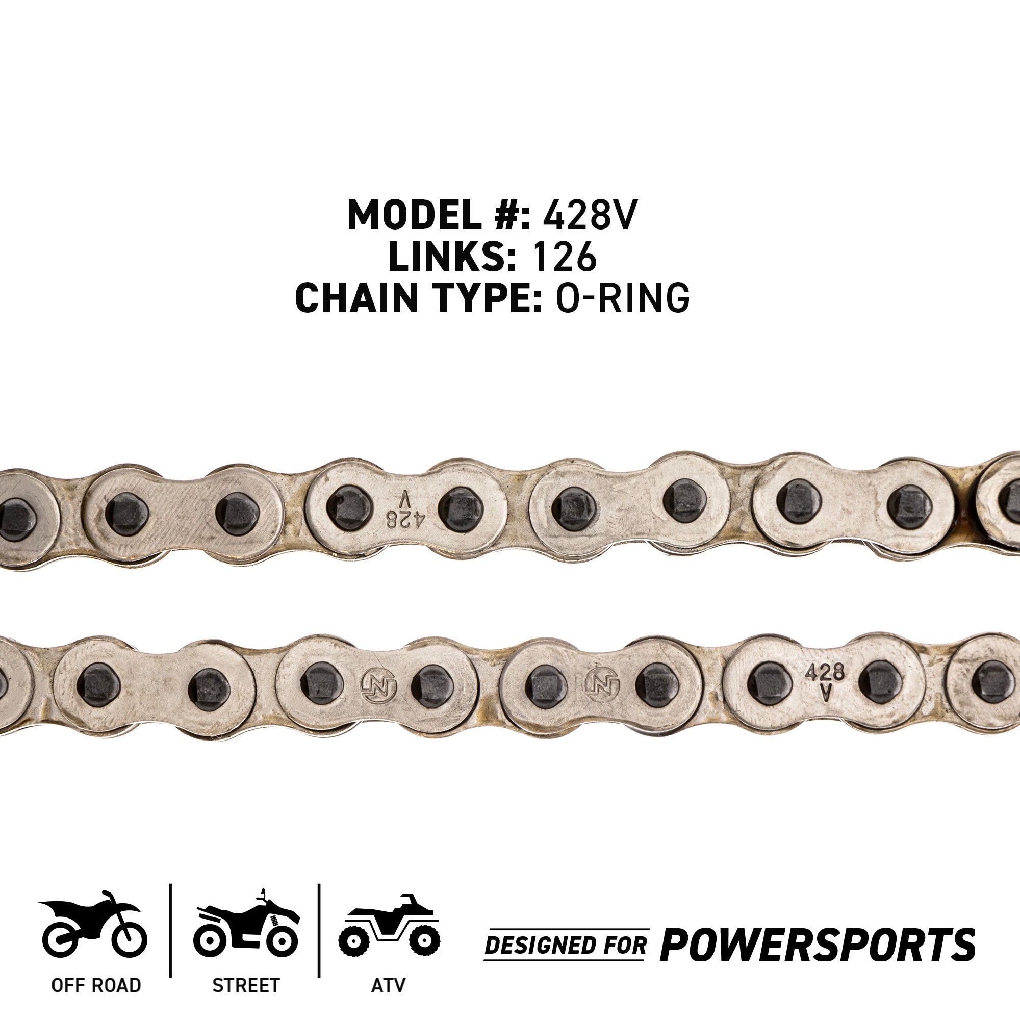 NICHE MK1013178 Chain and Sprocket Kit for KLX140RL KLX140L