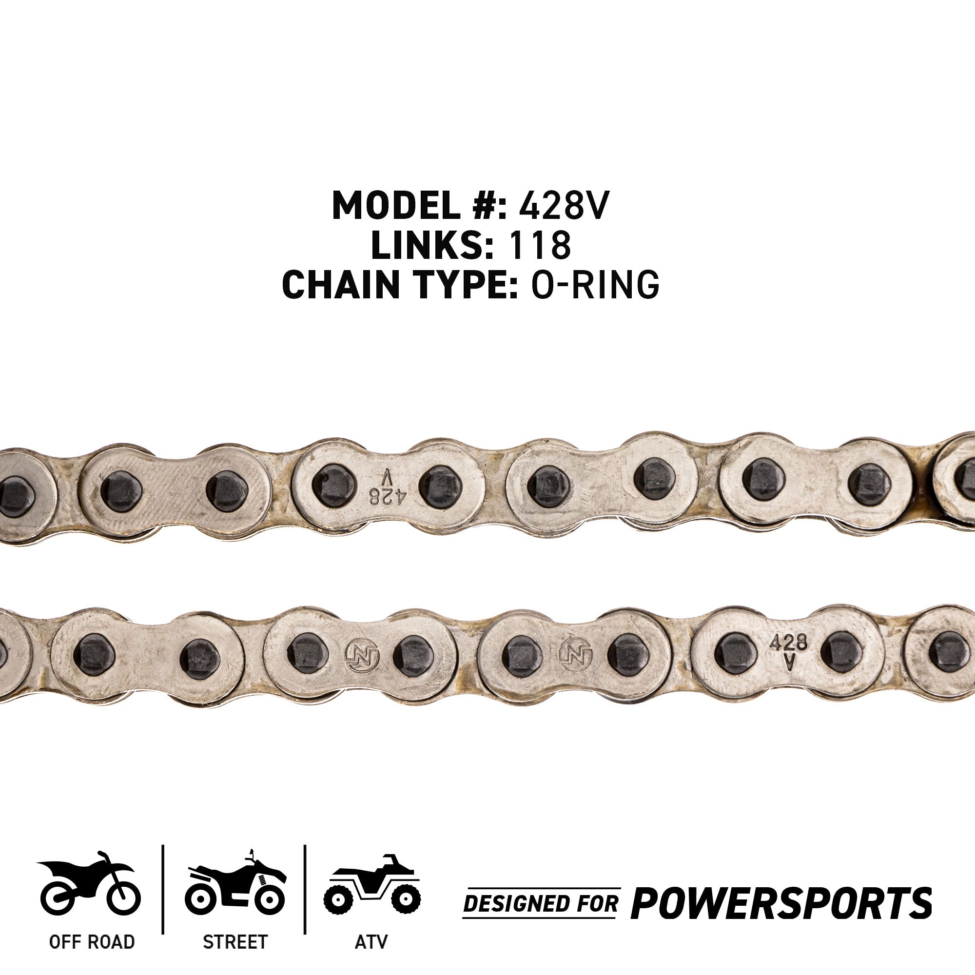 NICHE MK1013188 Chain and Sprocket Kit for YZ85