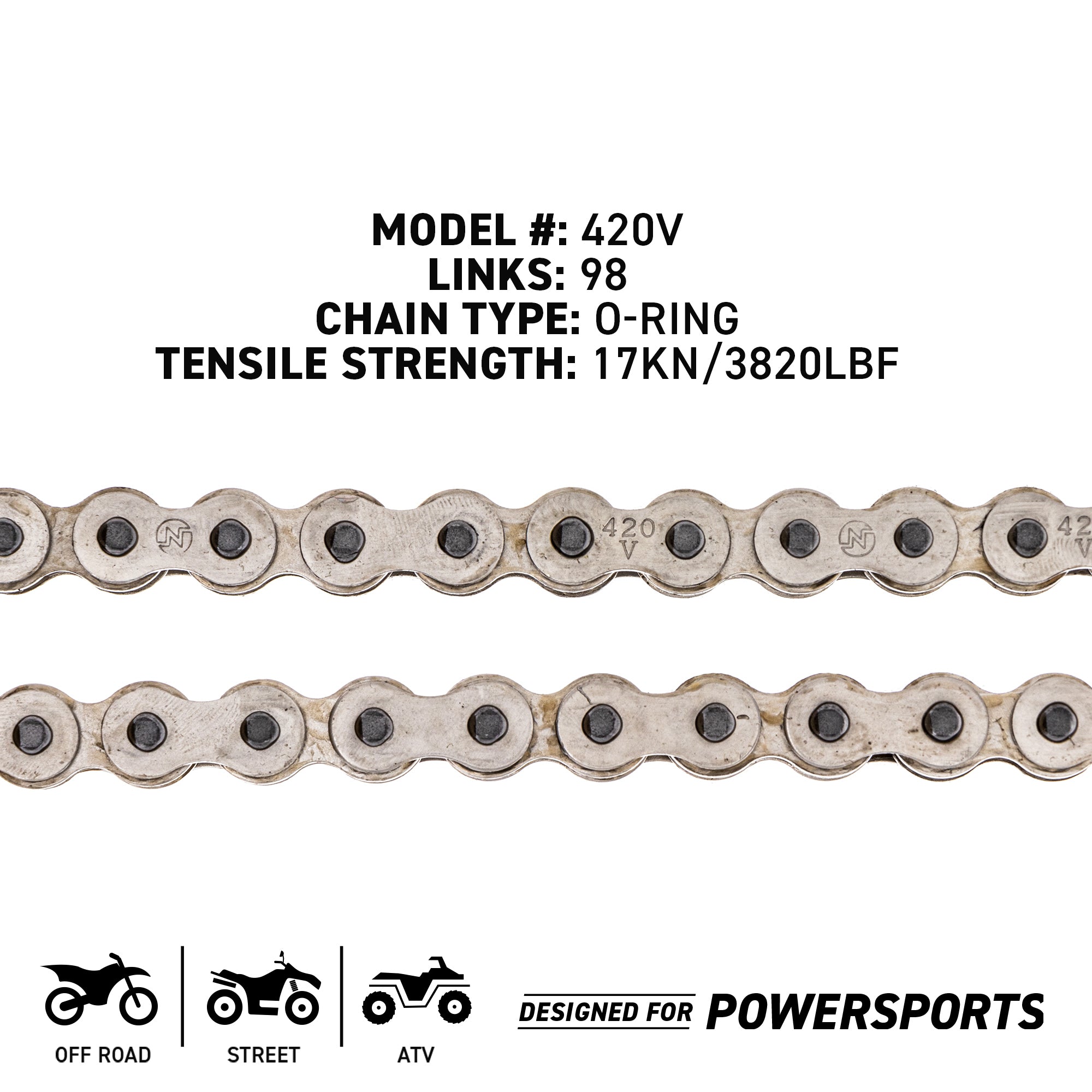 NICHE MK1013200 Chain and Sprocket Kit for Monkey