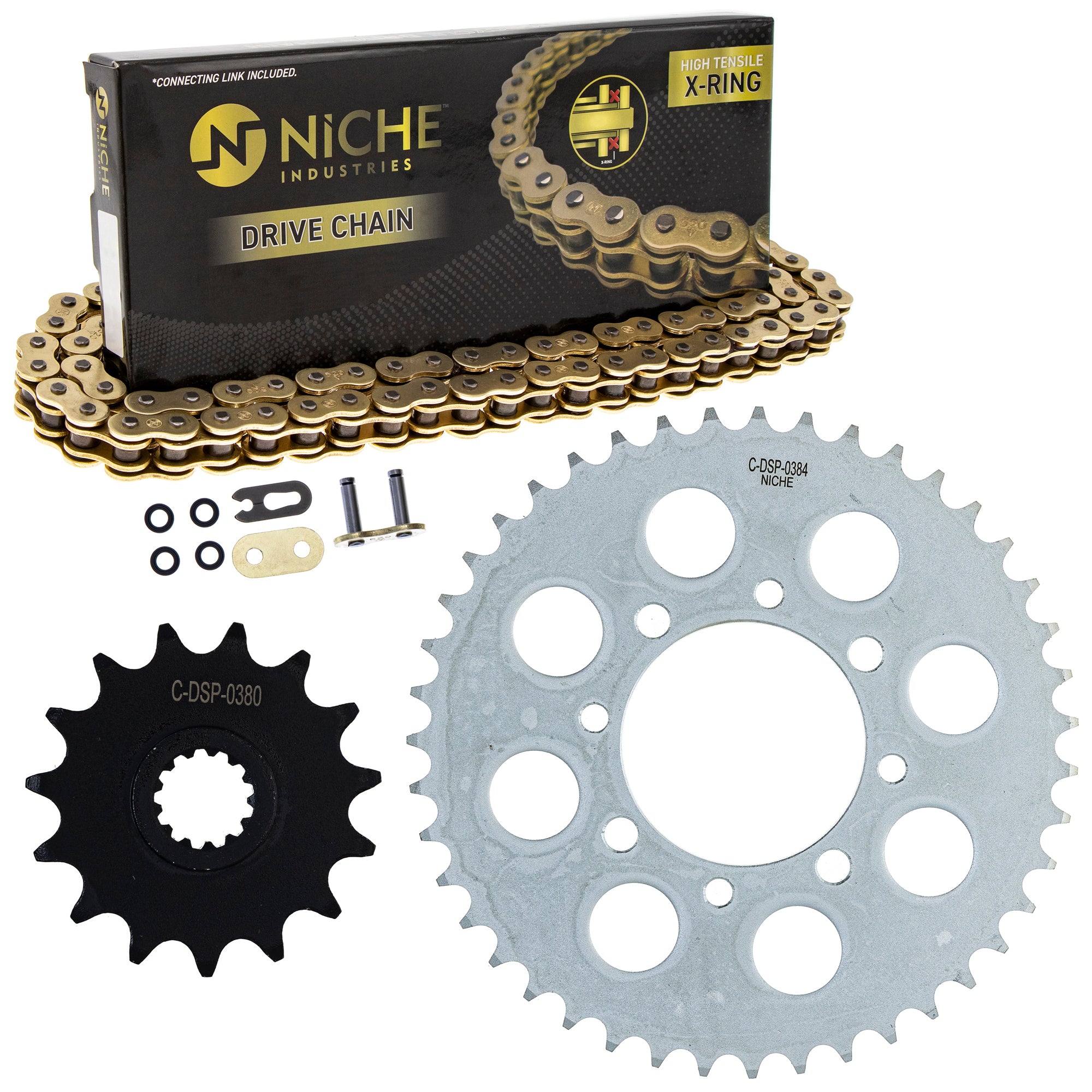 Chain and Sprocket Kit for TU250X NICHE MK1013215