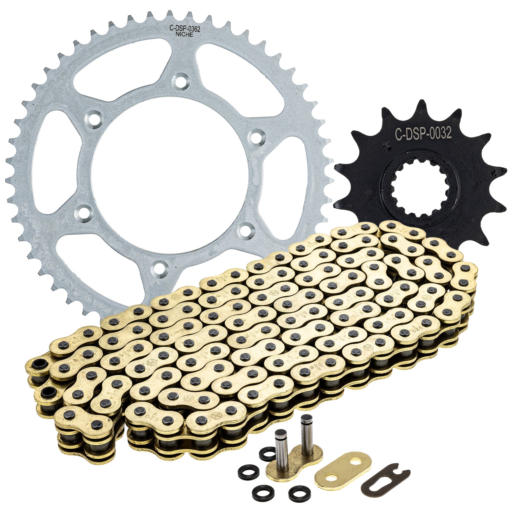 Chain and Sprocket Kit for 450 350 300 250 NICHE MK1013223