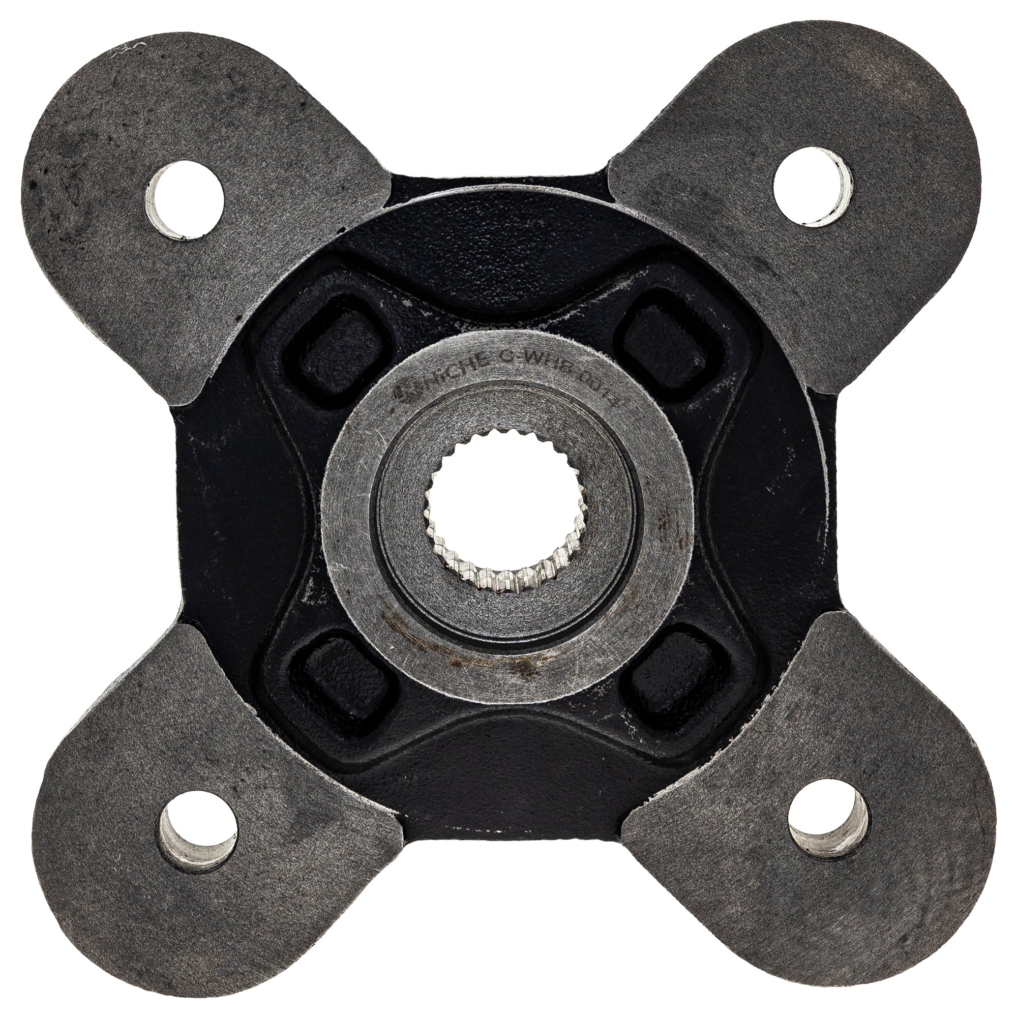 Caltric Rear Wheel Hub With Bearing & Bolts – For Polaris RZR XP 900 2011-2013, Steel, Bolt-On