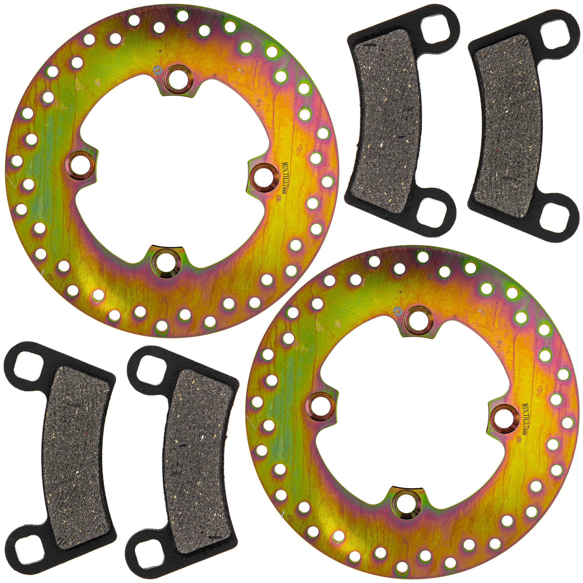 Front Brake Rotor and Pad Set for Ranger NICHE MK1014297