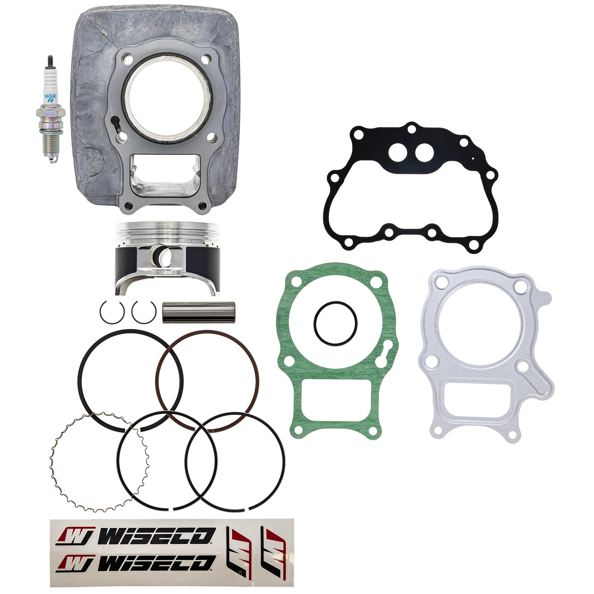 Big Bore Cylinder Piston Gasket Kit for TRX250 SporTrax Recon NICHE MK1014485