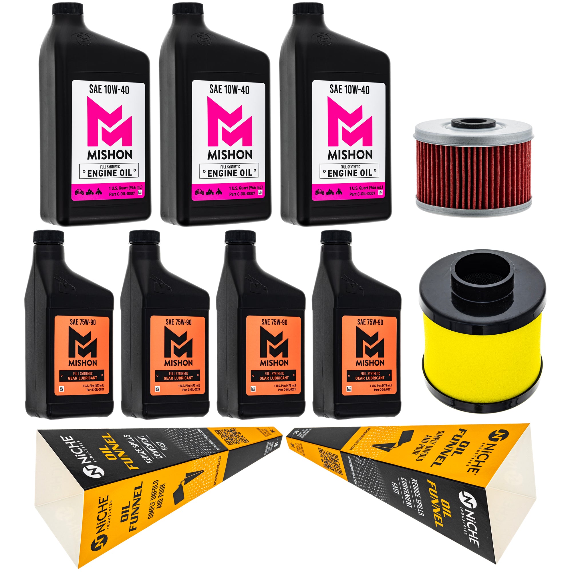 Full Service Oil Change Kit for FourTrax MISHON MK1014692