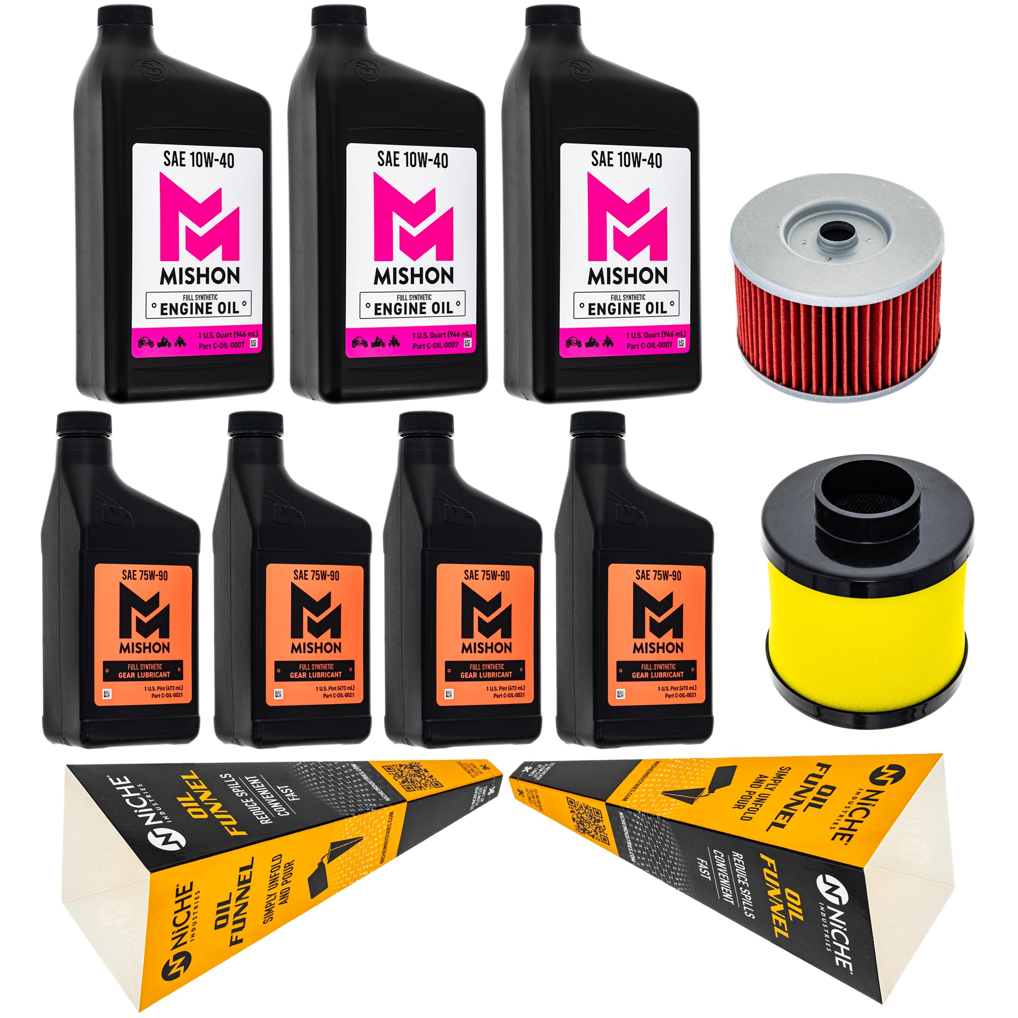 Full Service Oil Change Kit for FourTrax MISHON MK1014696