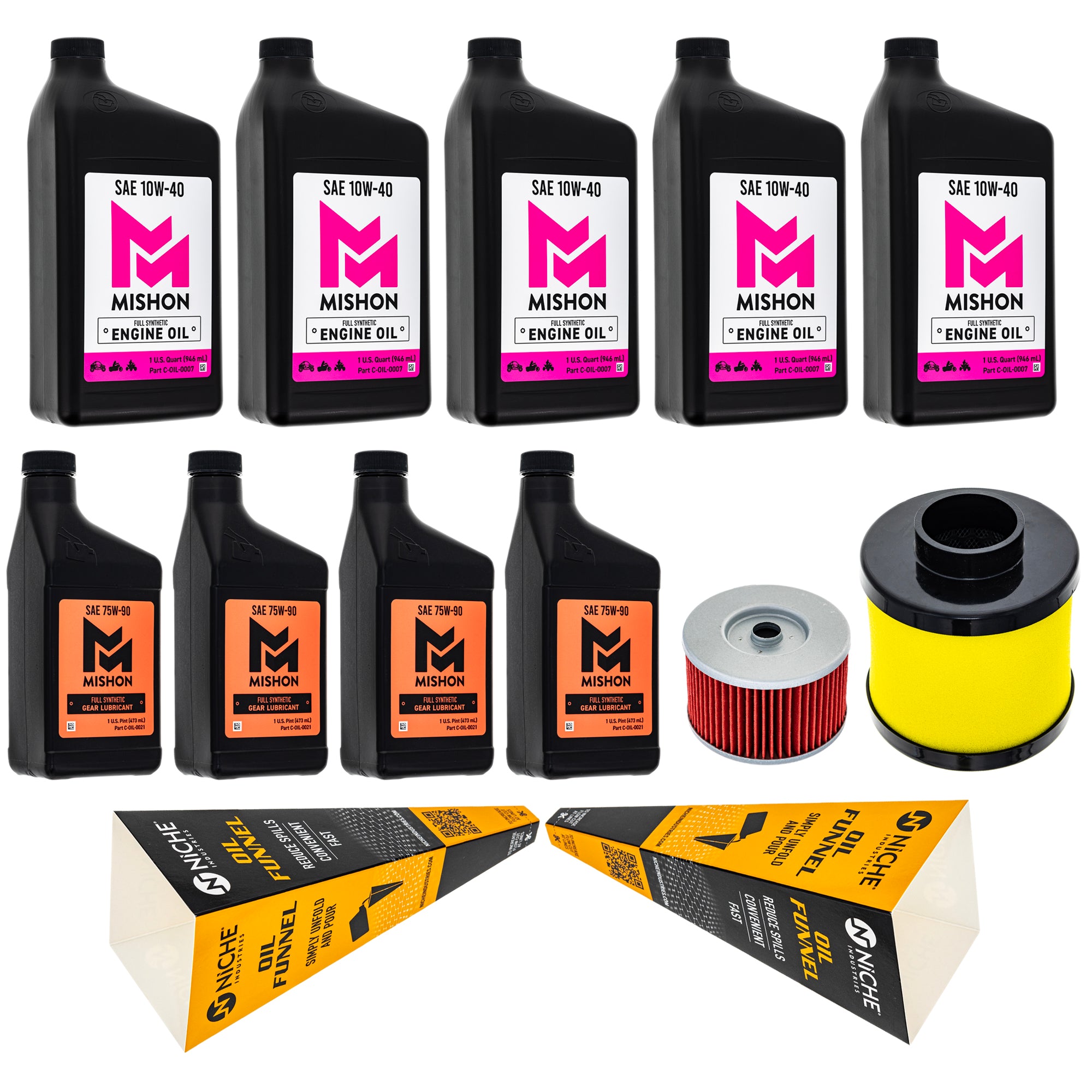 Full Service Oil Change Kit for FourTrax MISHON MK1014701