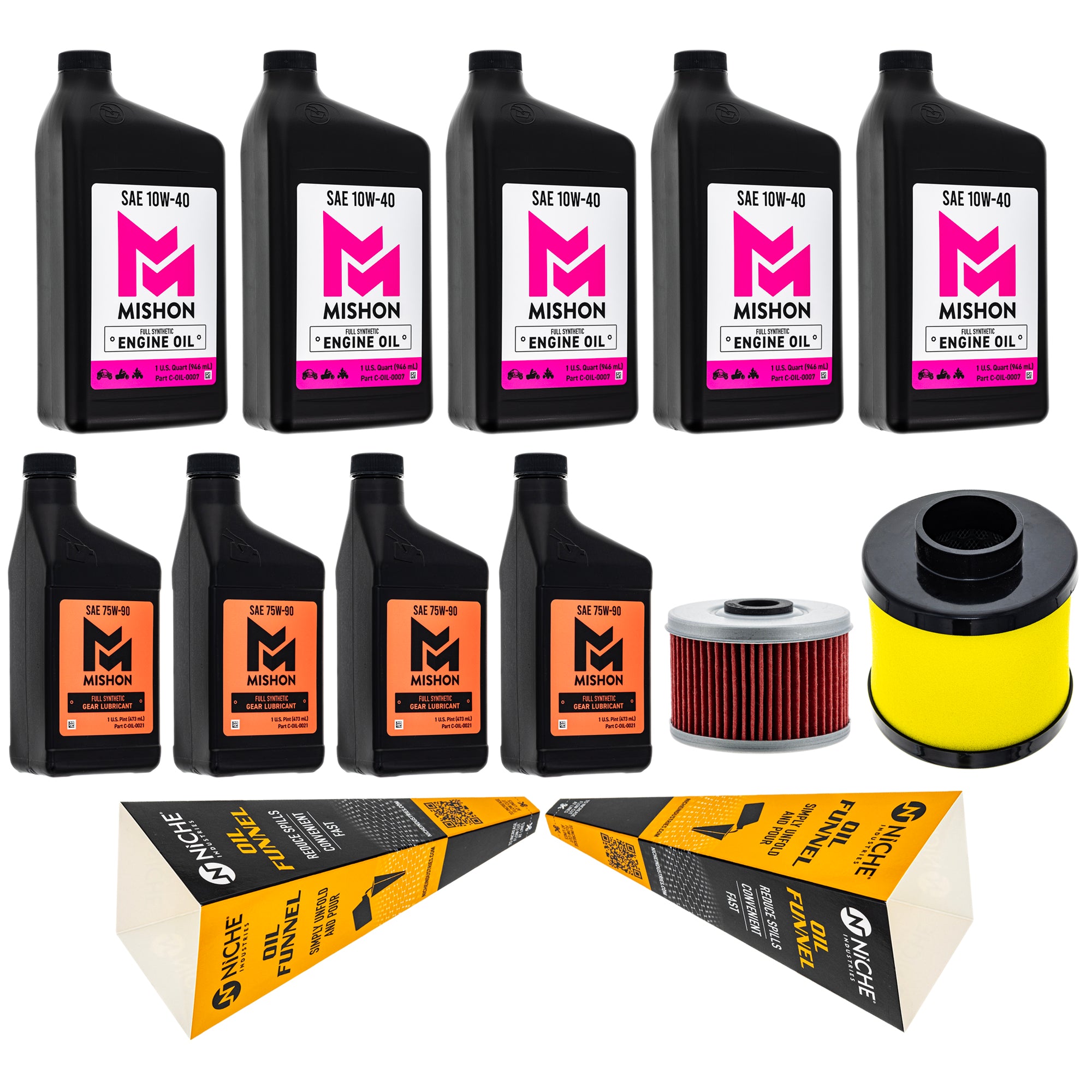 Full Service Oil Change Kit for FourTrax MISHON MK1014702