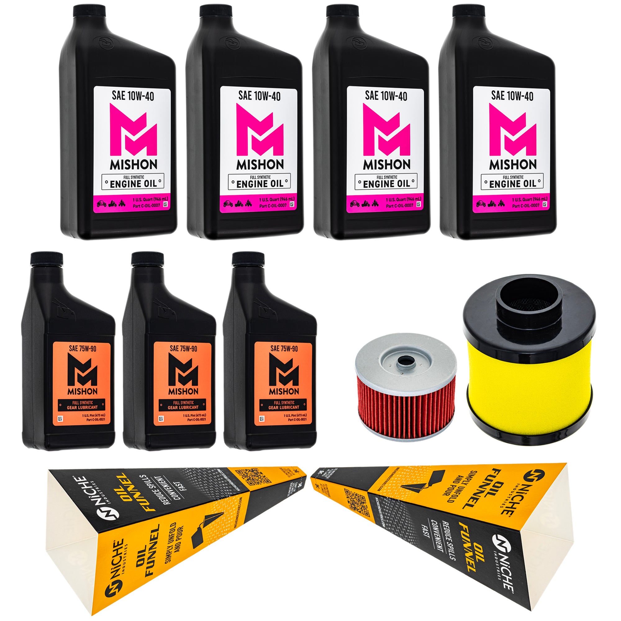 Full Service Oil Change Kit for FourTrax MISHON MK1014703