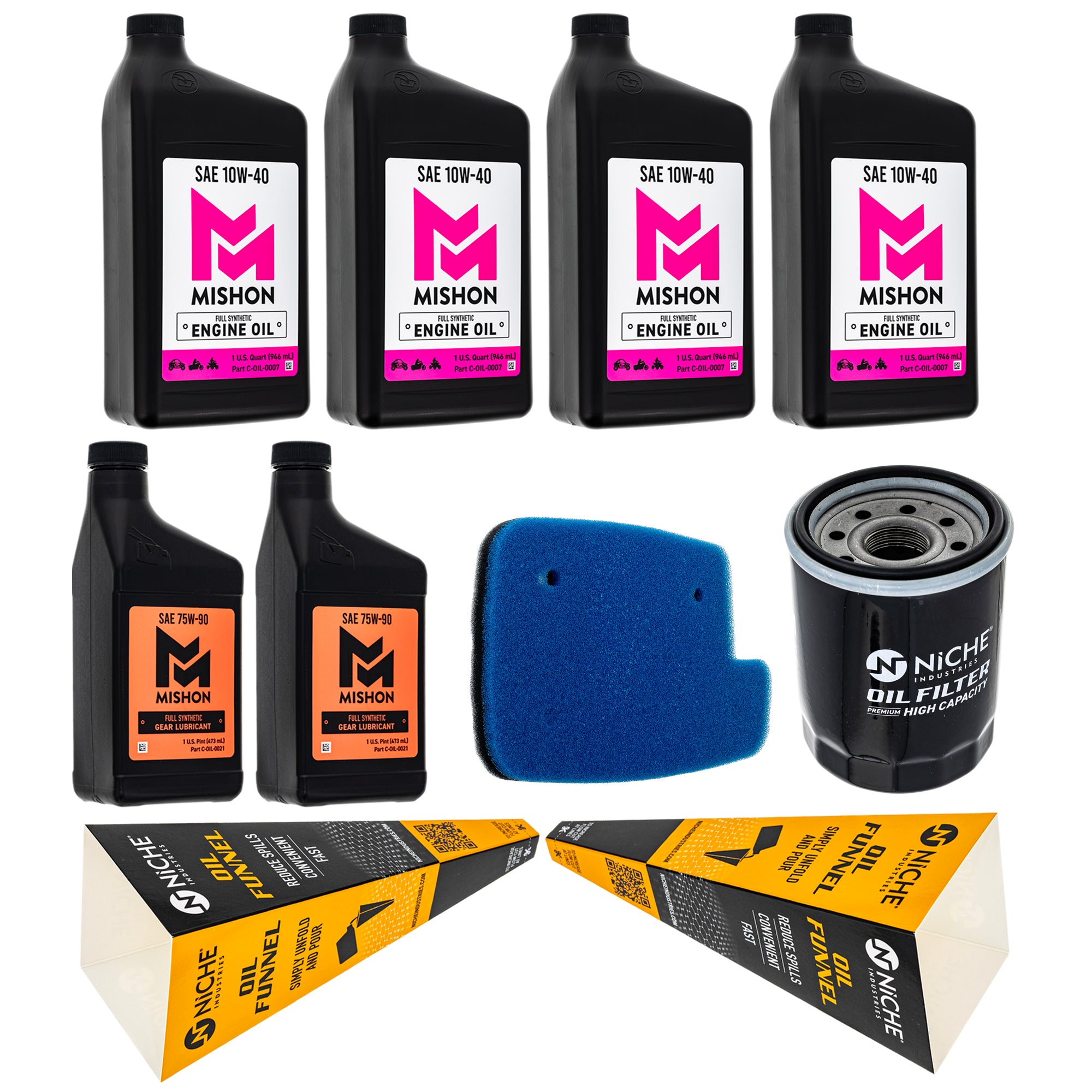 Full Service Oil Change Kit for Cat MISHON MK1014711