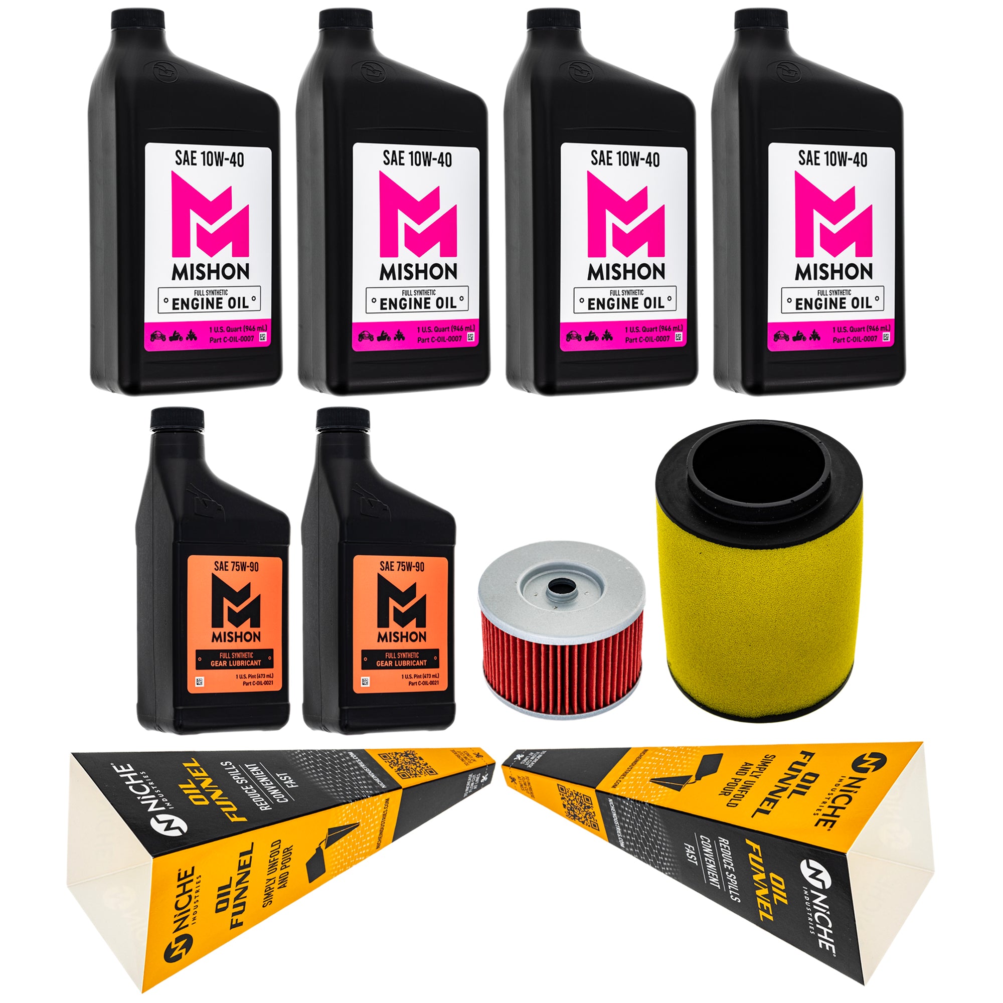 Full Service Oil Change Kit for FourTrax MISHON MK1014715