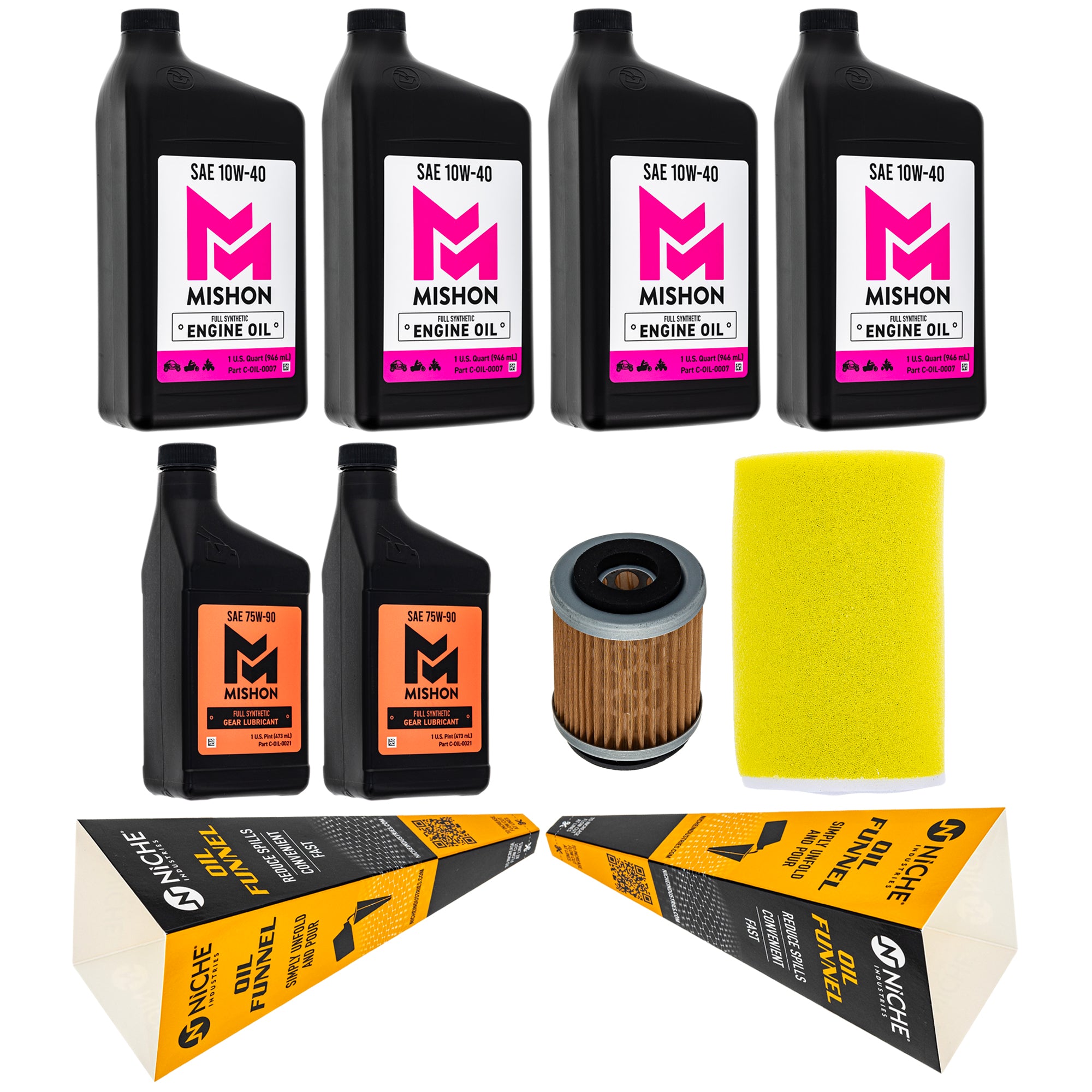 Full Service Oil Change Kit for Moto Kodiak Big MISHON MK1014716