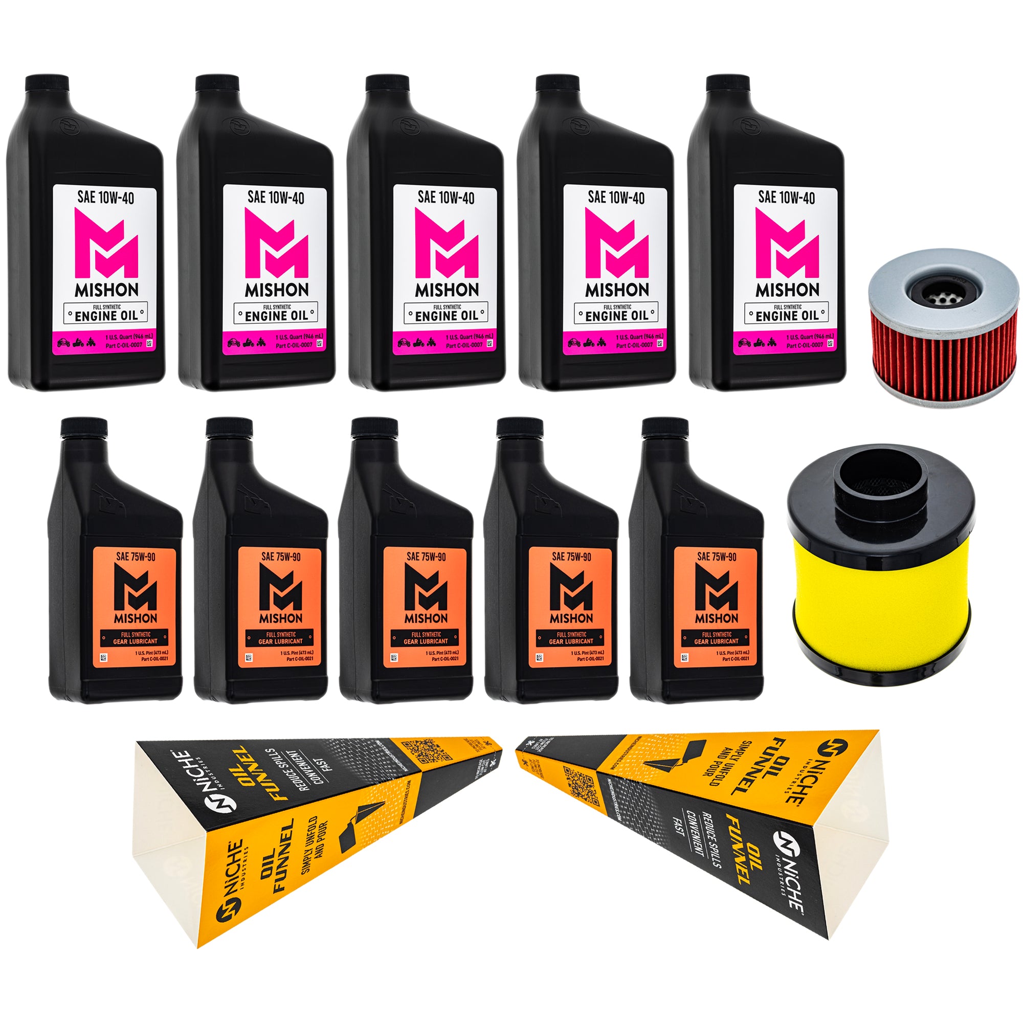 Full Service Oil Change Kit for FourTrax MISHON MK1014726