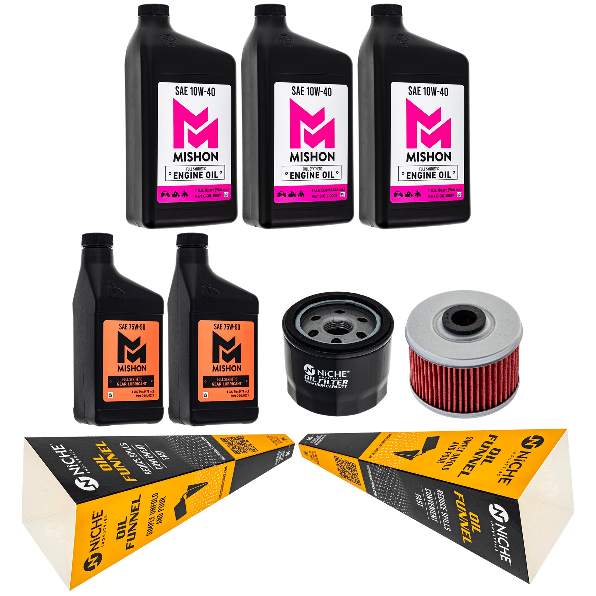 Full Service Oil Change Kit for FourTrax MISHON MK1014730