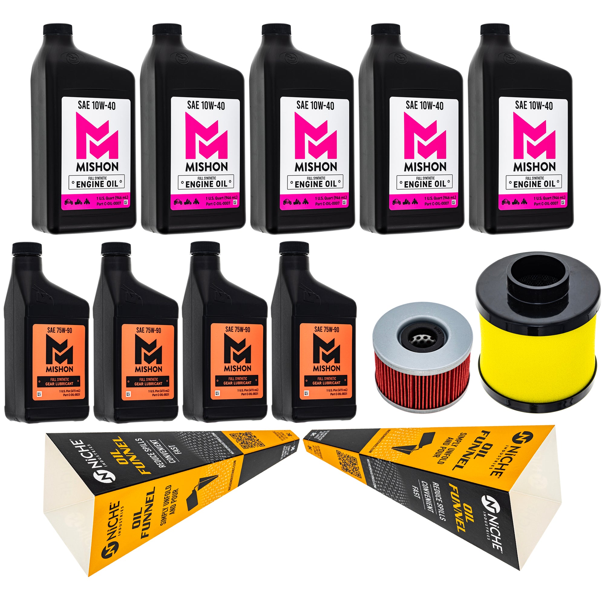 Full Service Oil Change Kit for FourTrax MISHON MK1014732
