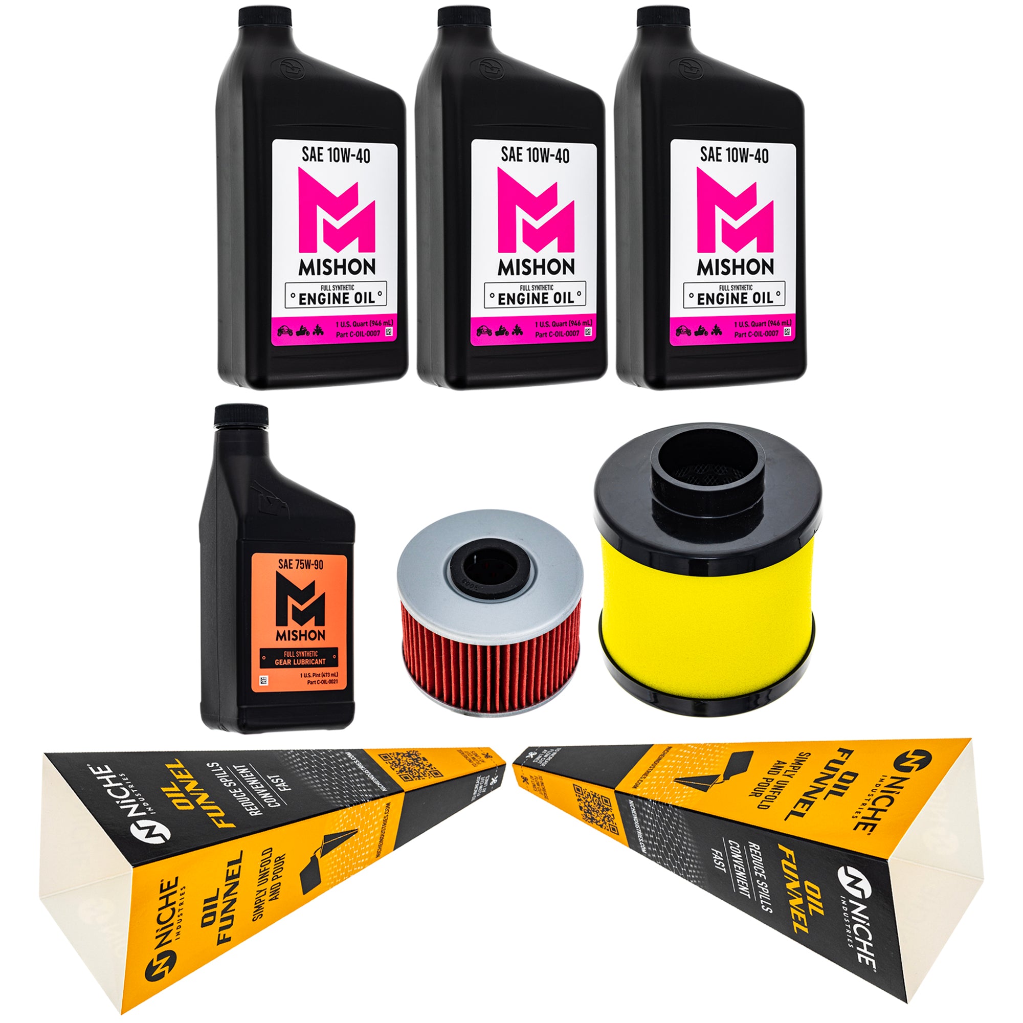 Full Service Oil Change Kit for FourTrax MISHON MK1014734