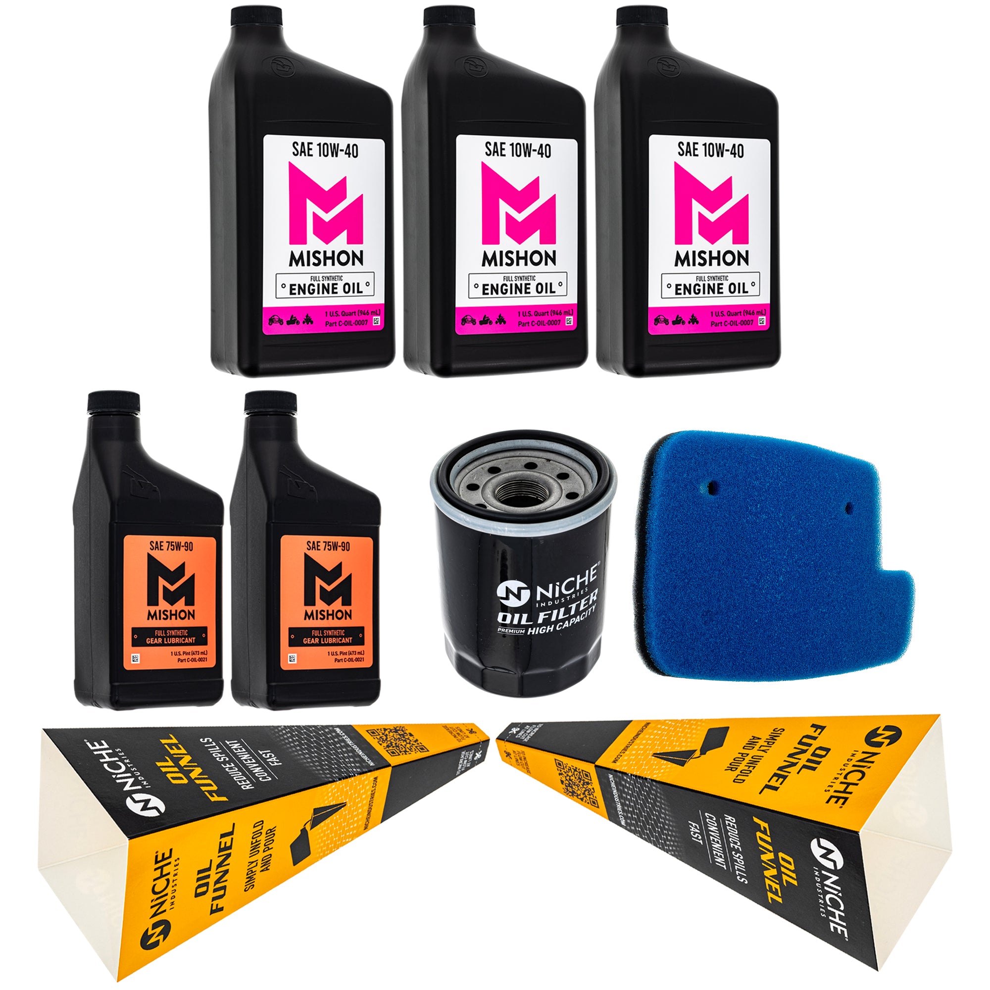 Full Service Oil Change Kit for Cat MISHON MK1014735