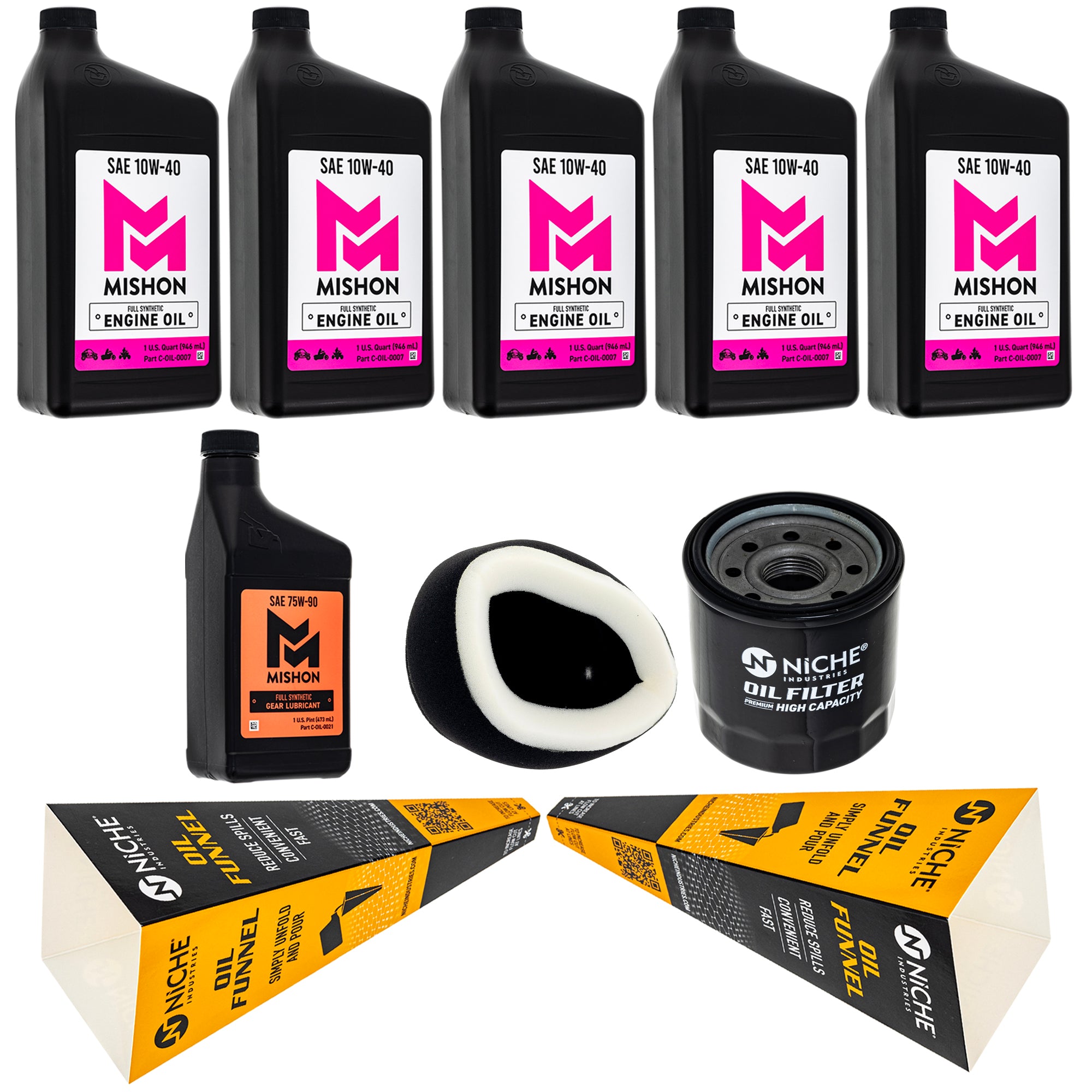 Full Service Oil Change Kit for Vulcan MISHON MK1014742