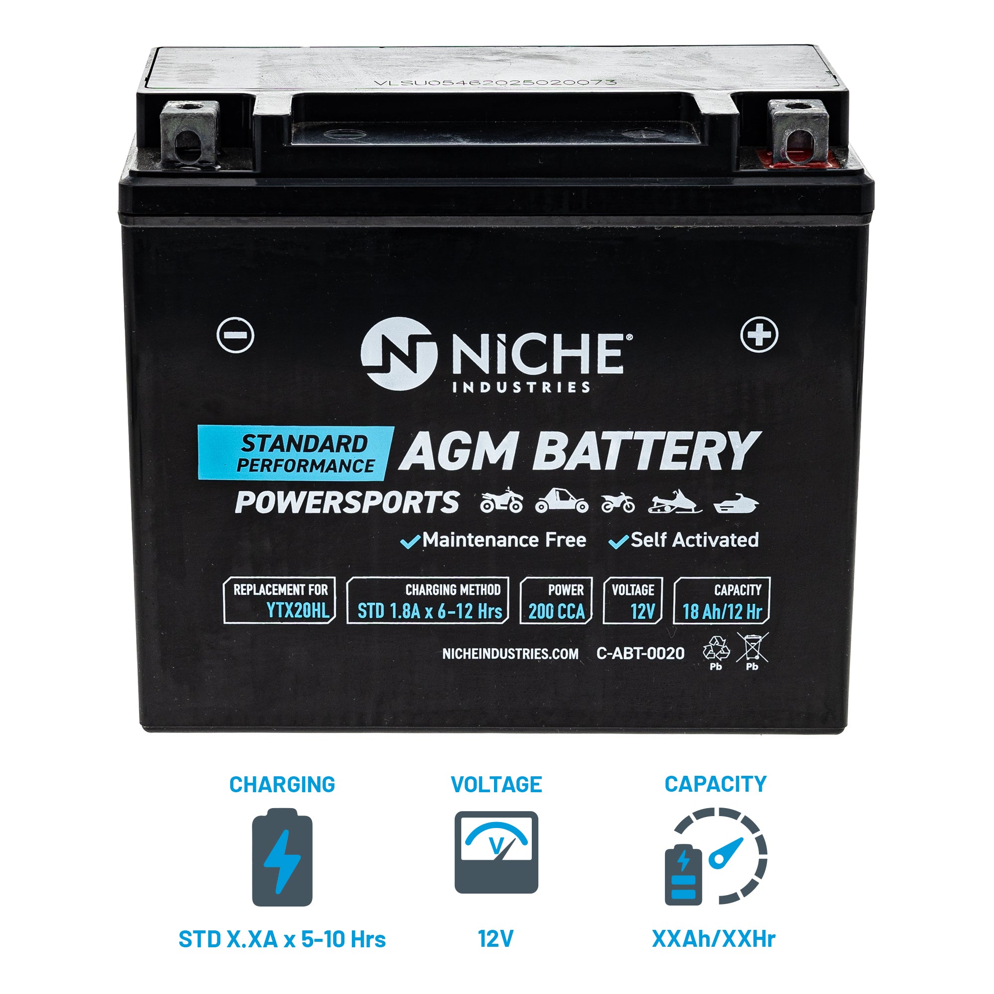 NICHE MK1014759 Battery