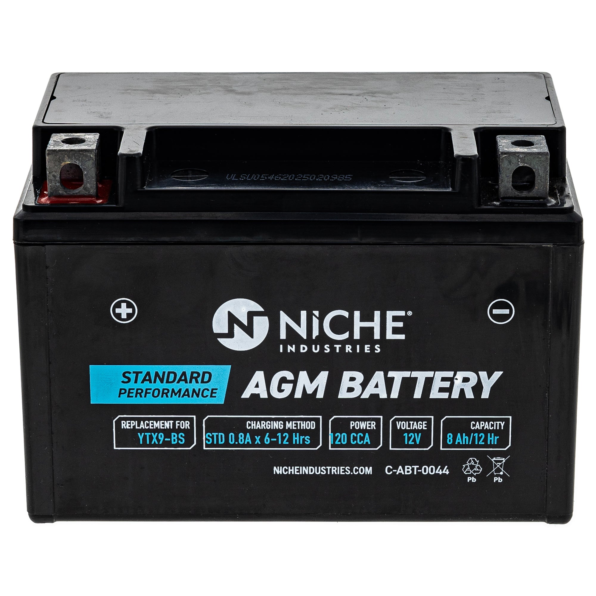 NICHE MK1014763 AGM Battery and Charger for XT600 Venox Street