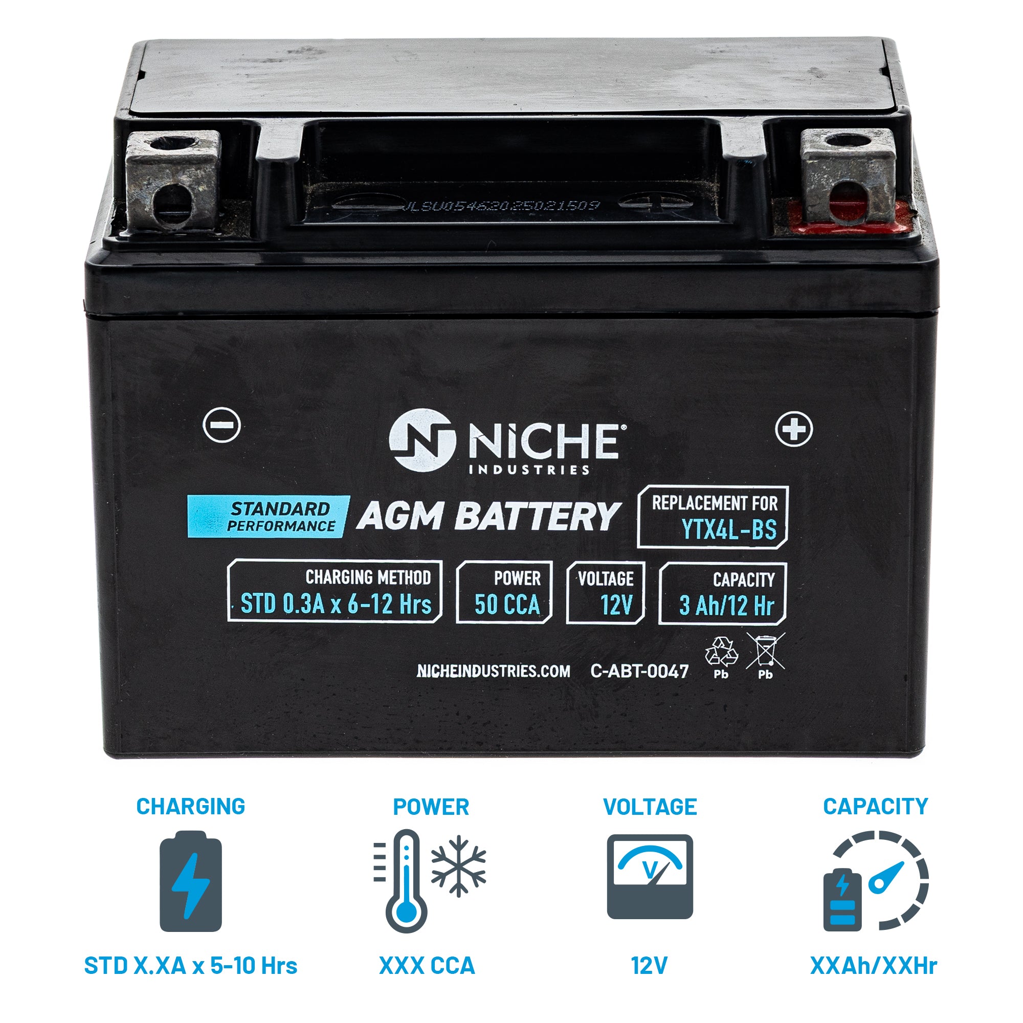 NICHE MK1014766 Battery