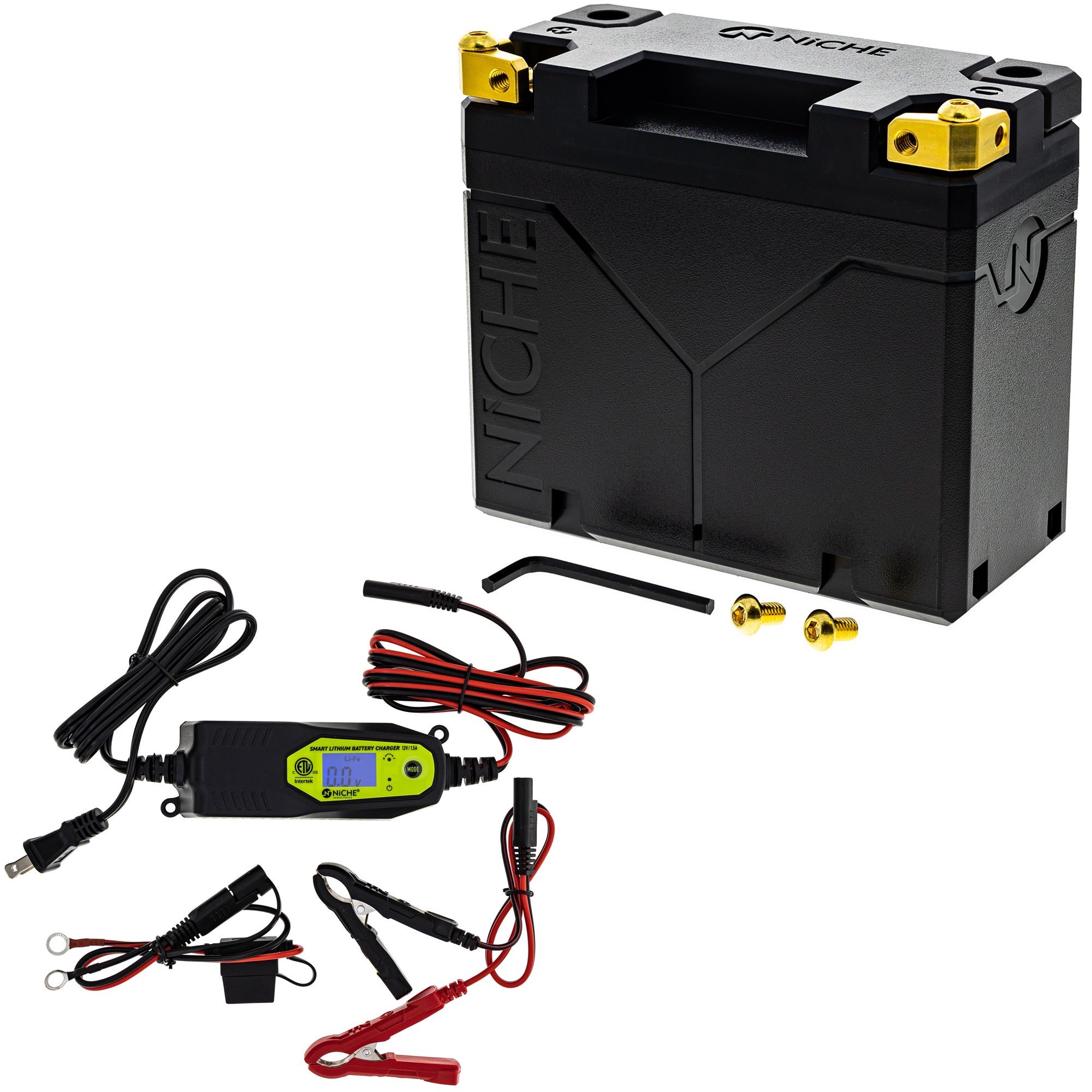 Lithium Battery with Charger for YZF V Ninja FZ6R NICHE MK1015040