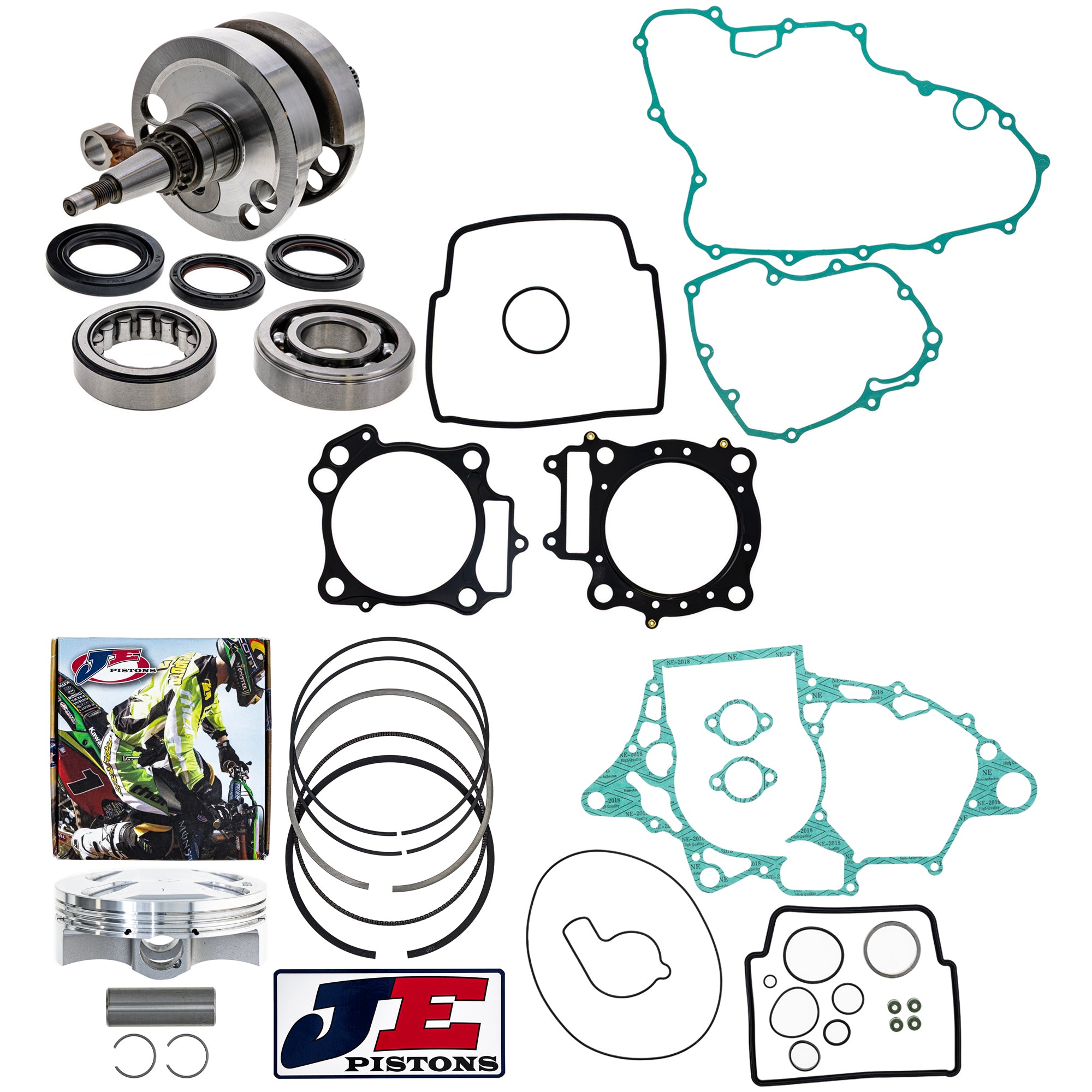 Forged Crankshaft Piston Gasket Kit for TRX450 NICHE MK1015474