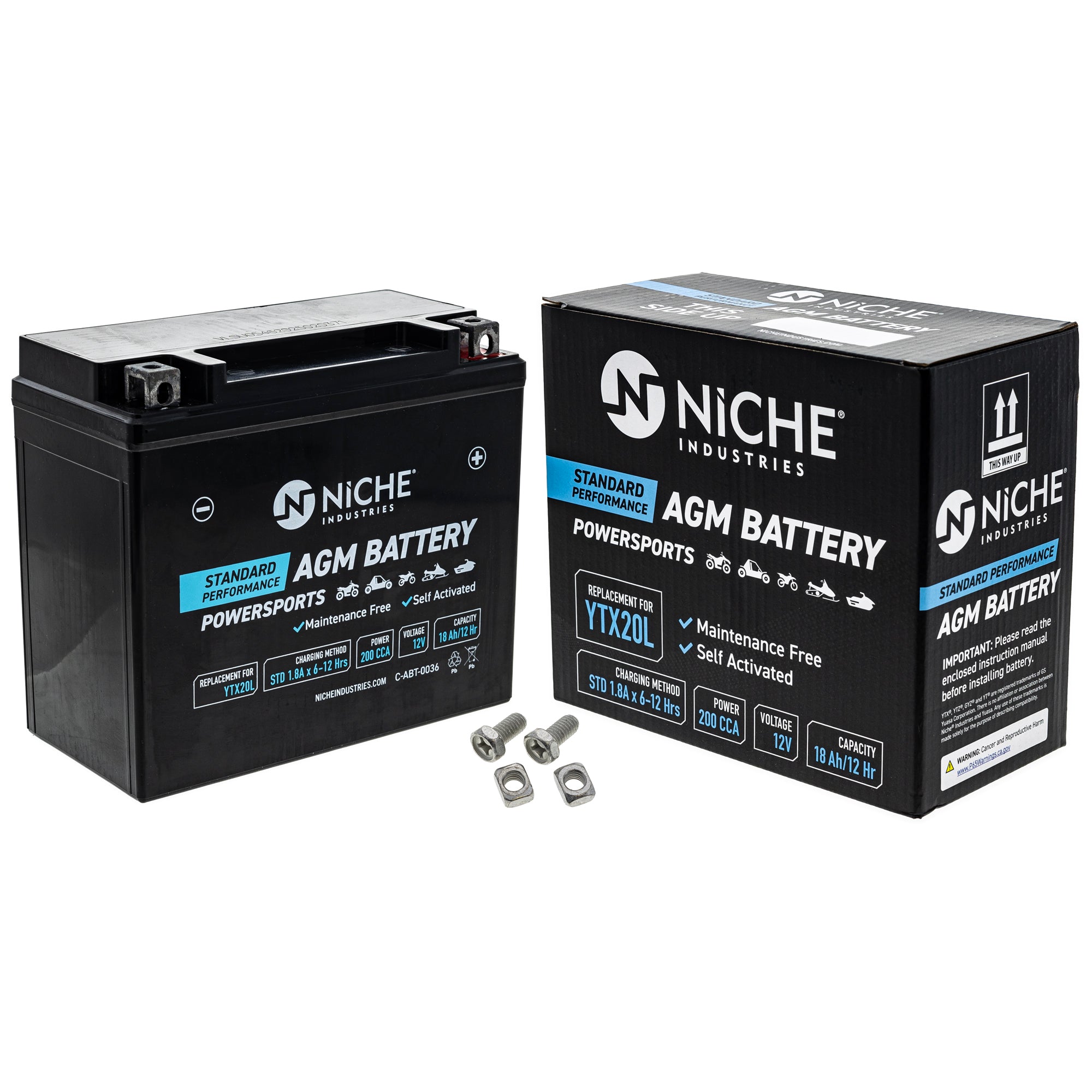 AGM Battery For Ski-Doo Can-Am Sea-Doo 710007978 515176704 515175895 515175481 415129898 410922962