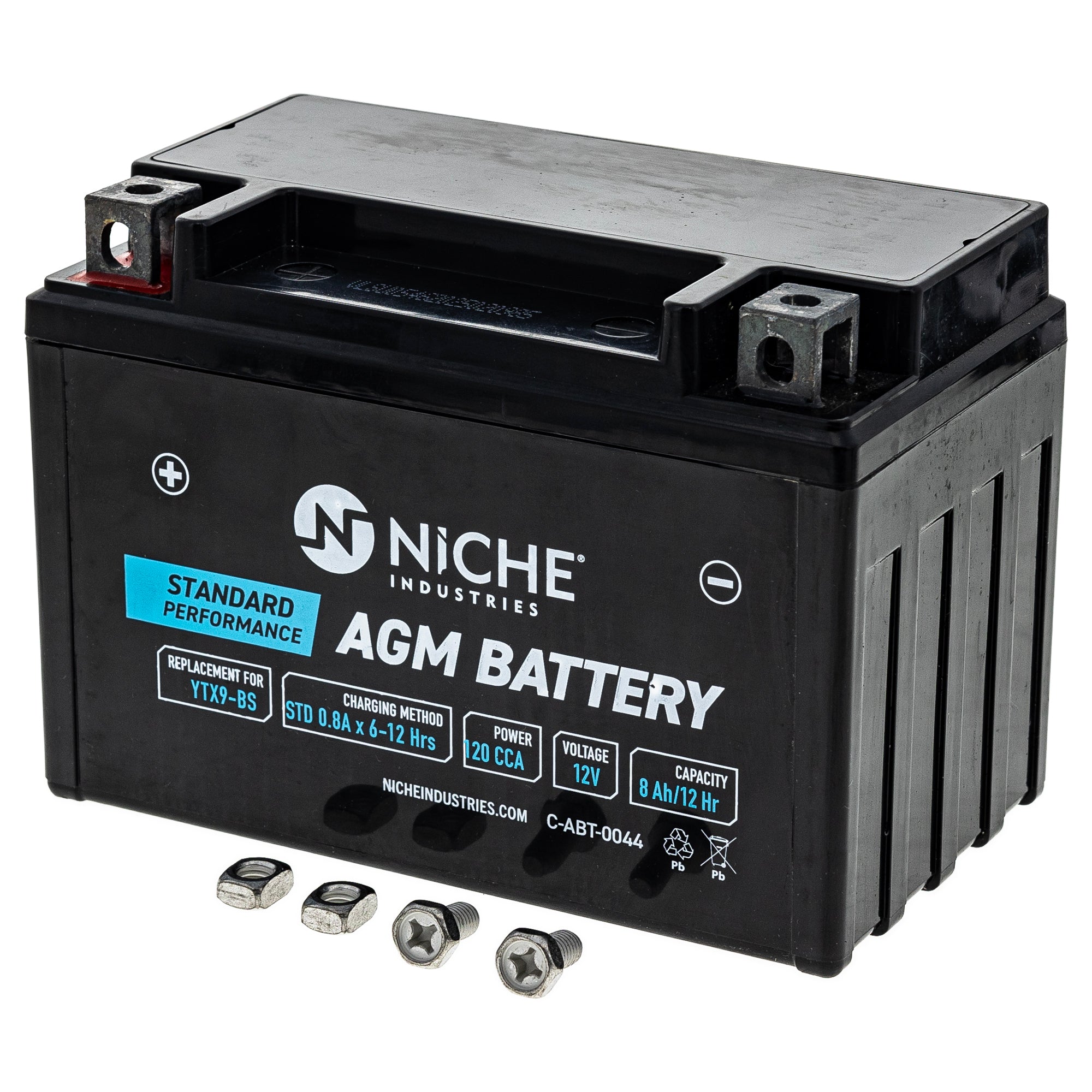 AGM Battery for ZZR600 XT600 Venox Street NICHE 519-CAB2266T