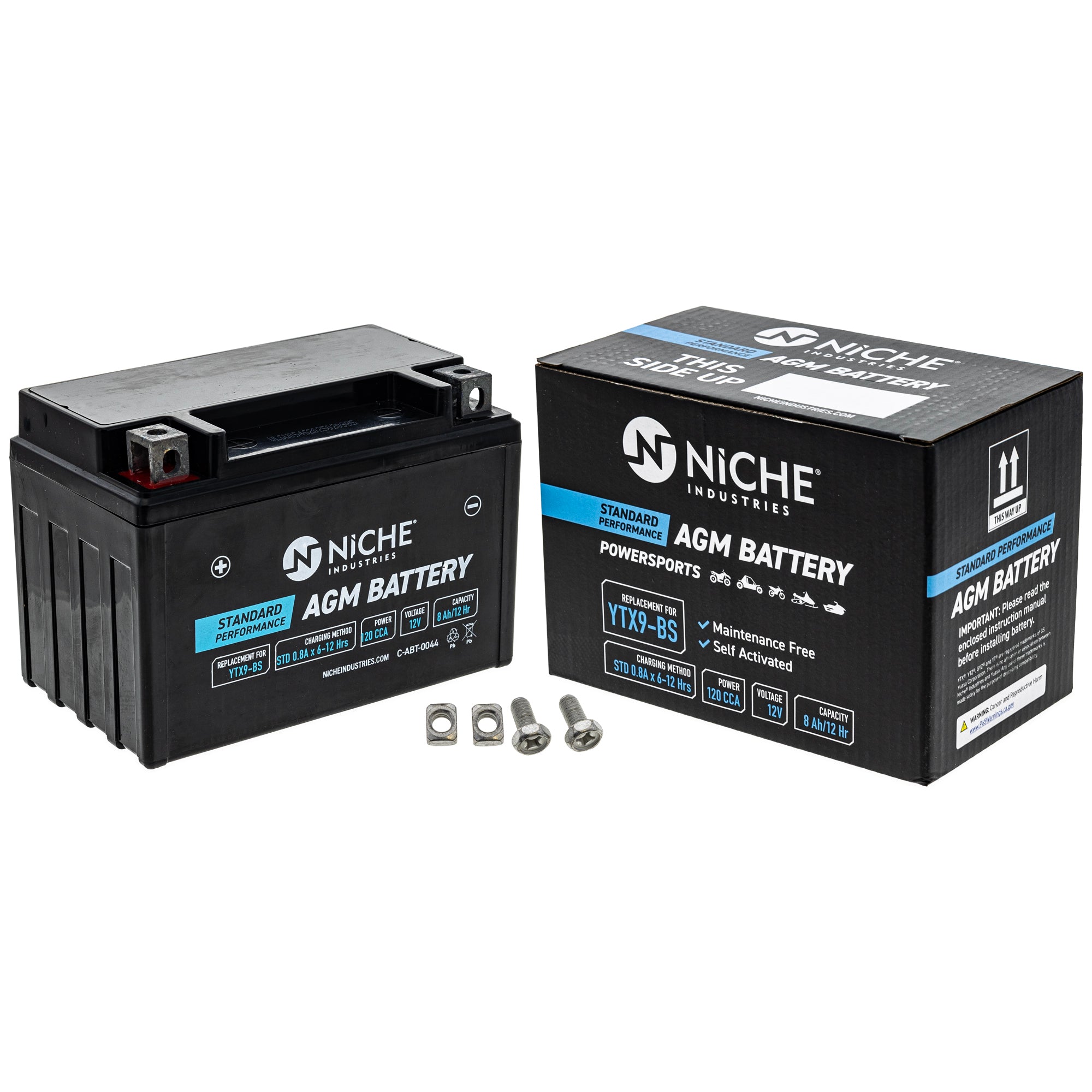 AGM Battery For Kawasaki Honda Suzuki T2500183 3445-034 3305-728 31500-MN4-677 31500-MN4-675