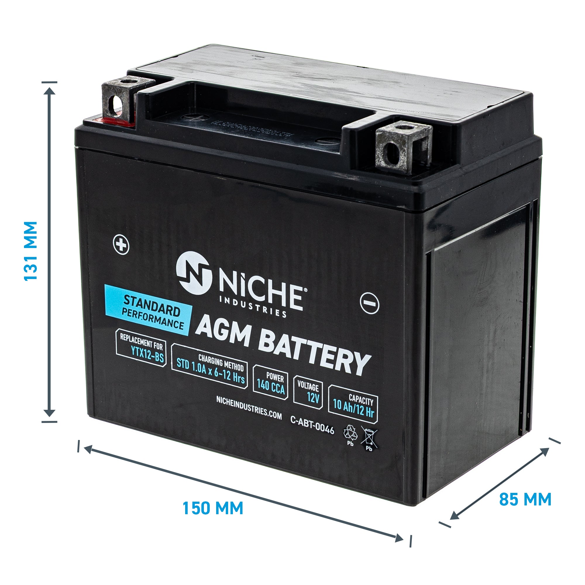 NICHE AGM Battery T2500590 S31500RCB000 715900710