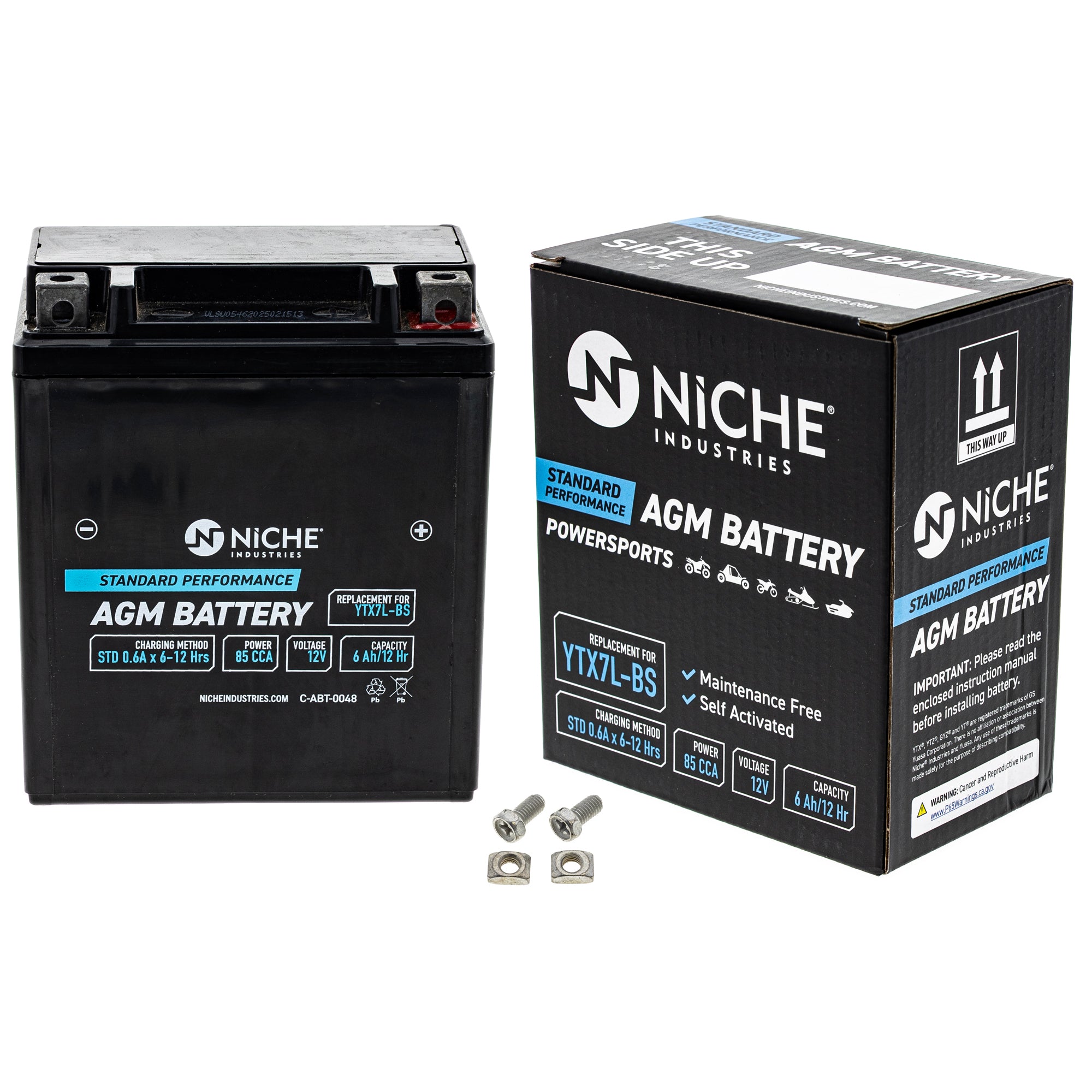 AGM Battery For Honda Kawasaki Suzuki 31500-KW3-677 31500-KW3-676AH 31500-KW3-676 31500-KW3-675