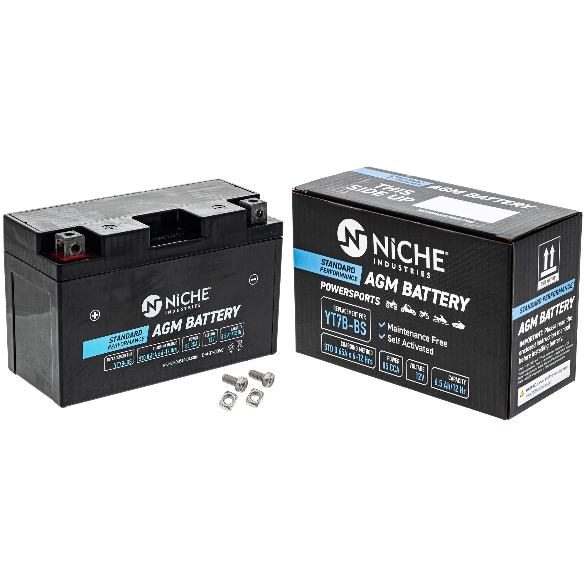 AGM Battery For Ducati Suzuki Can-Am YT7-BBS00-00-00 GT7-B4000-00-00 BTY-YT7BB-S0-00 715500305