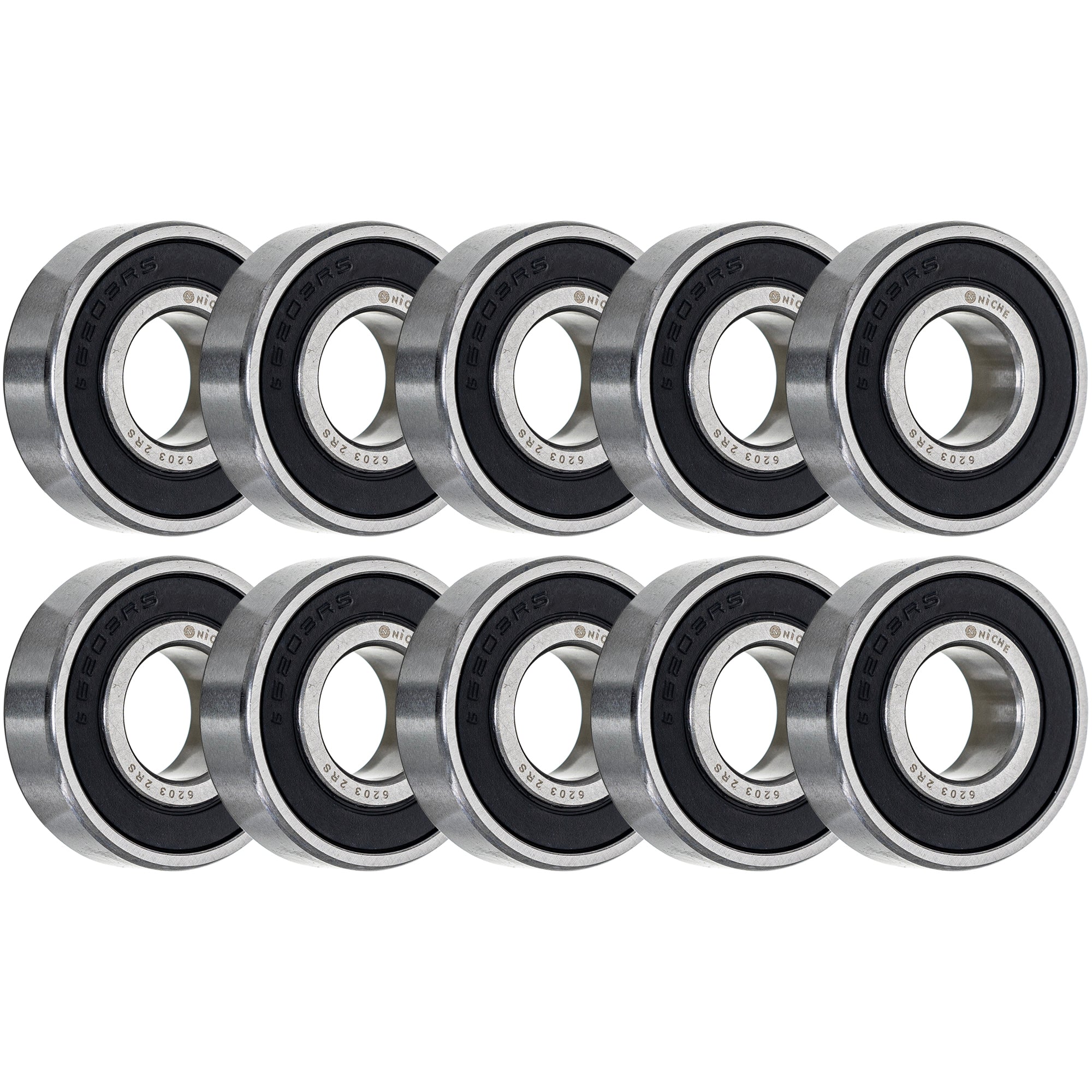 Single Row, Deep Groove, Ball Bearing Pack of 10 10-Pack for zOTHER Toro Exmark-WHEELHORSE NICHE 519-CBB2226R