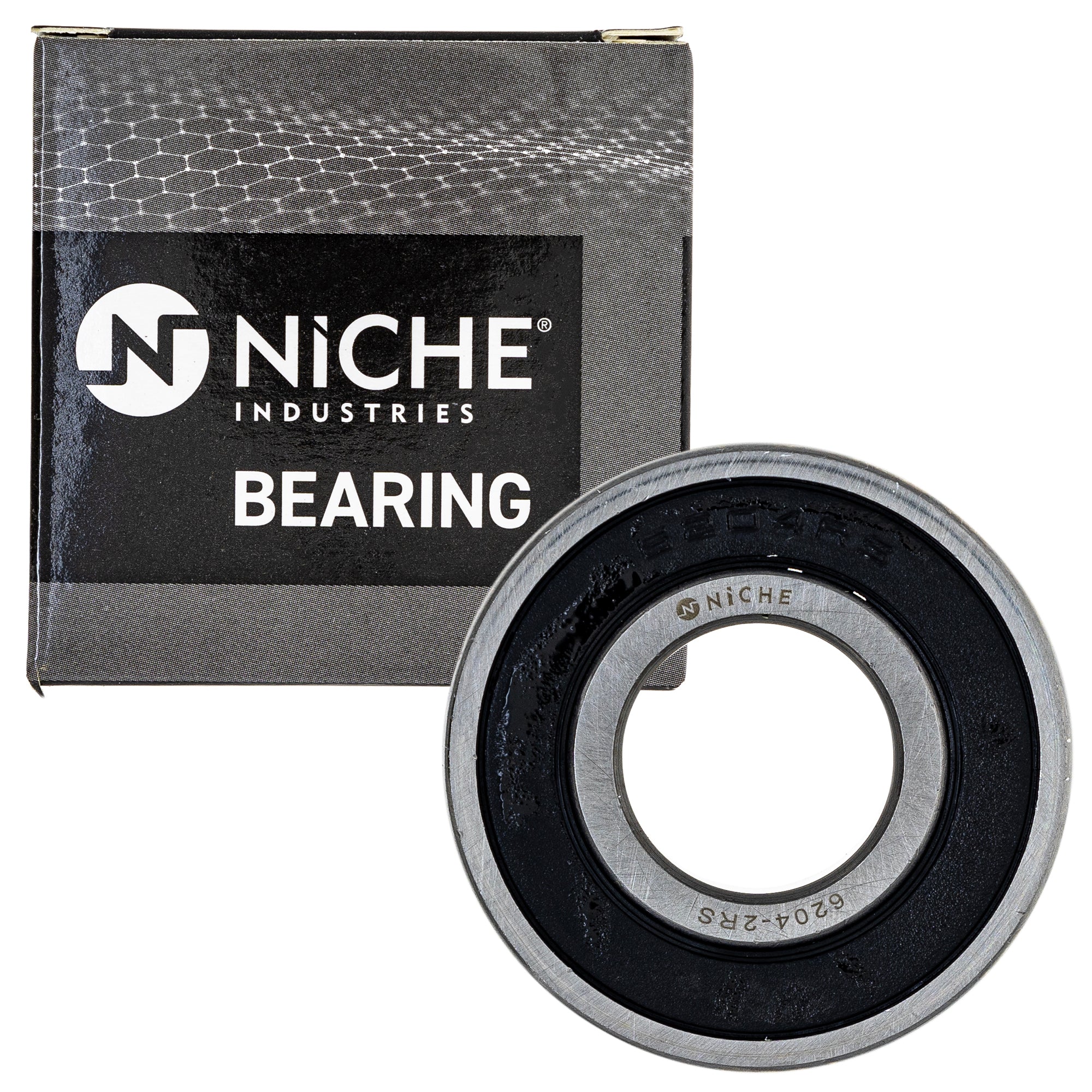 Wheel Bearing 6204-2RS 20x47x14mm Single Row Deep Groove 10 Pack