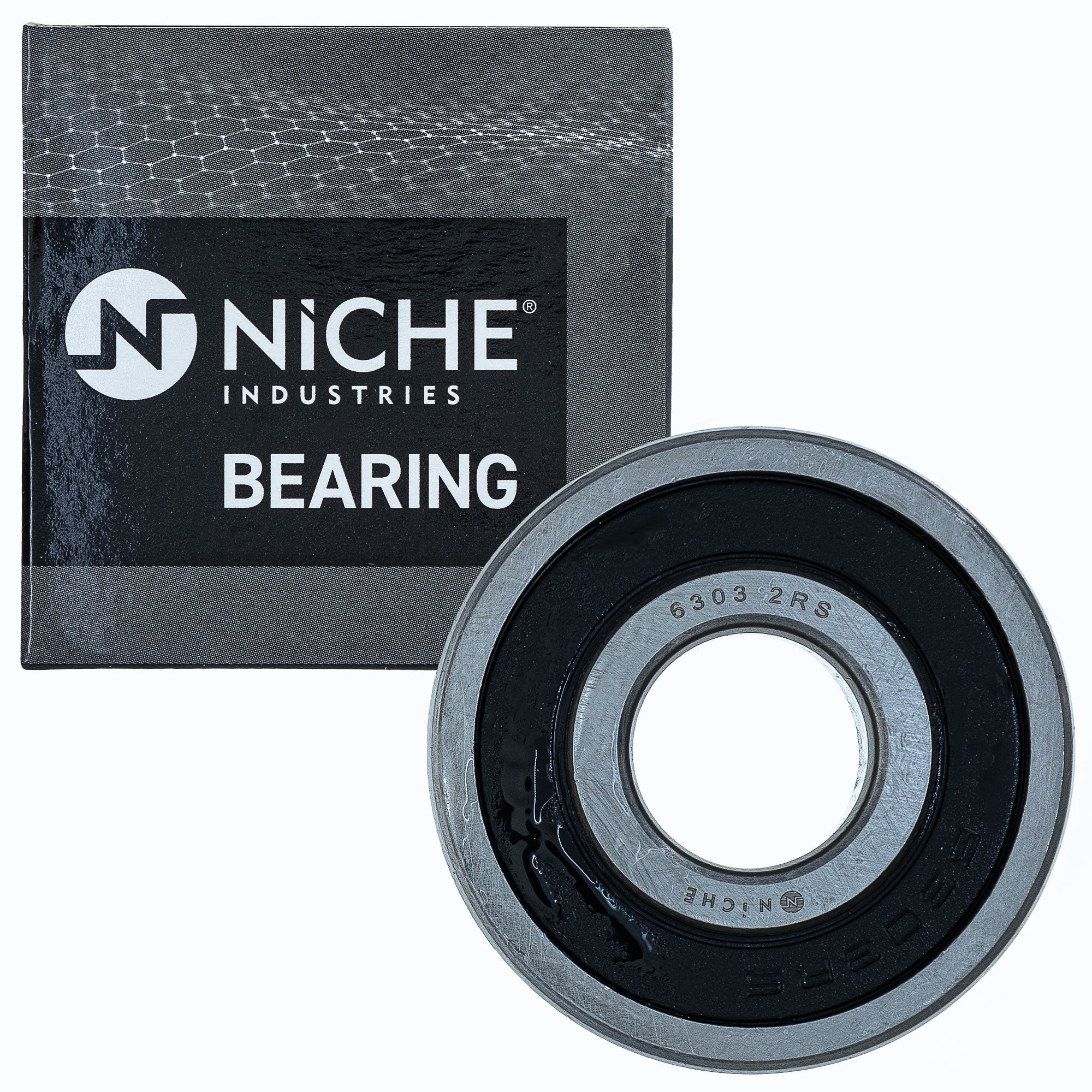 Hiro.5336 Single Row, Deep Groove, Ball Bearing Pack of 2 Honda | NICHE PARTS