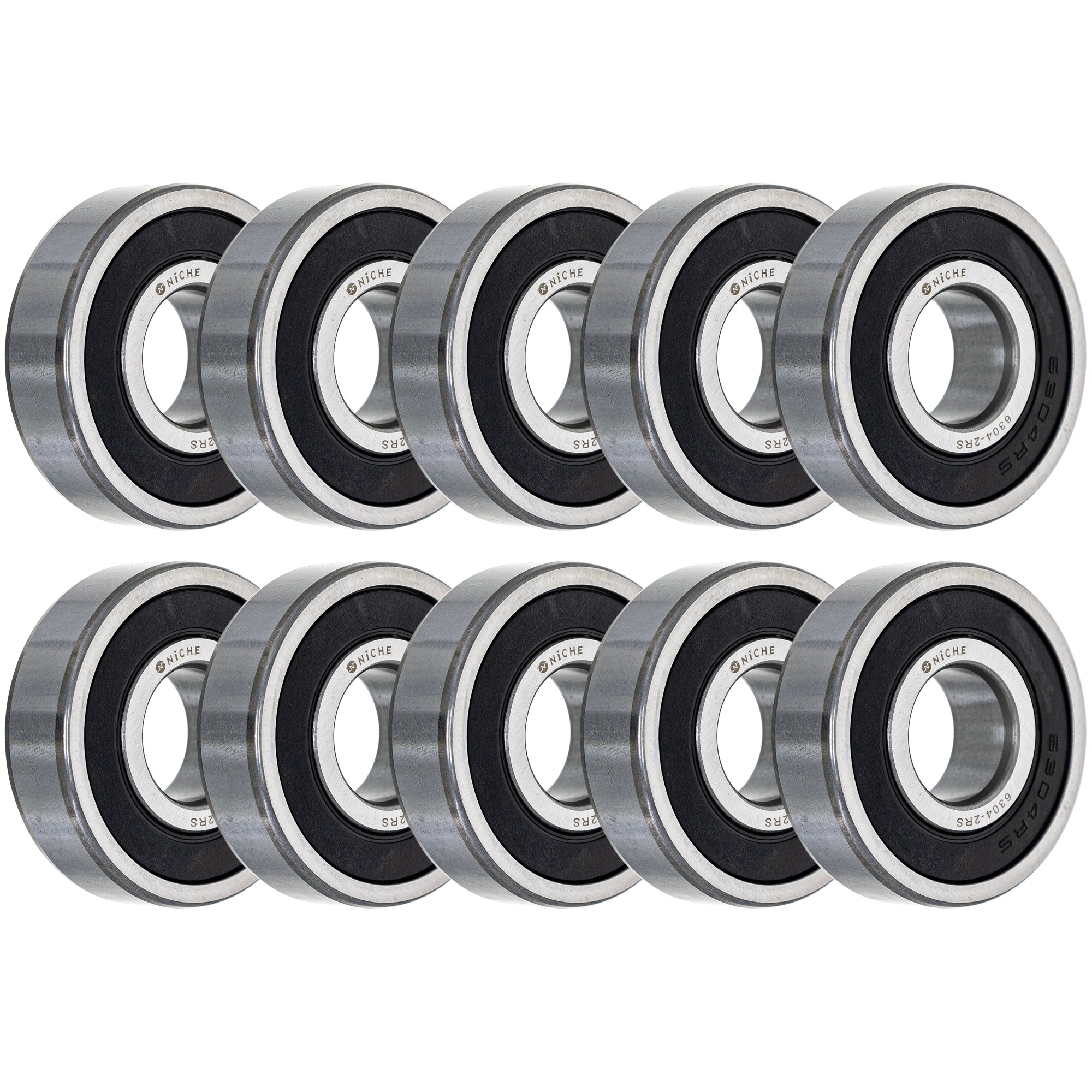 Single Row, Deep Groove, Ball Bearing Pack of 10 10-Pack for zOTHER VTX1800T3 VTX1800T2 NICHE 519-CBB2244R