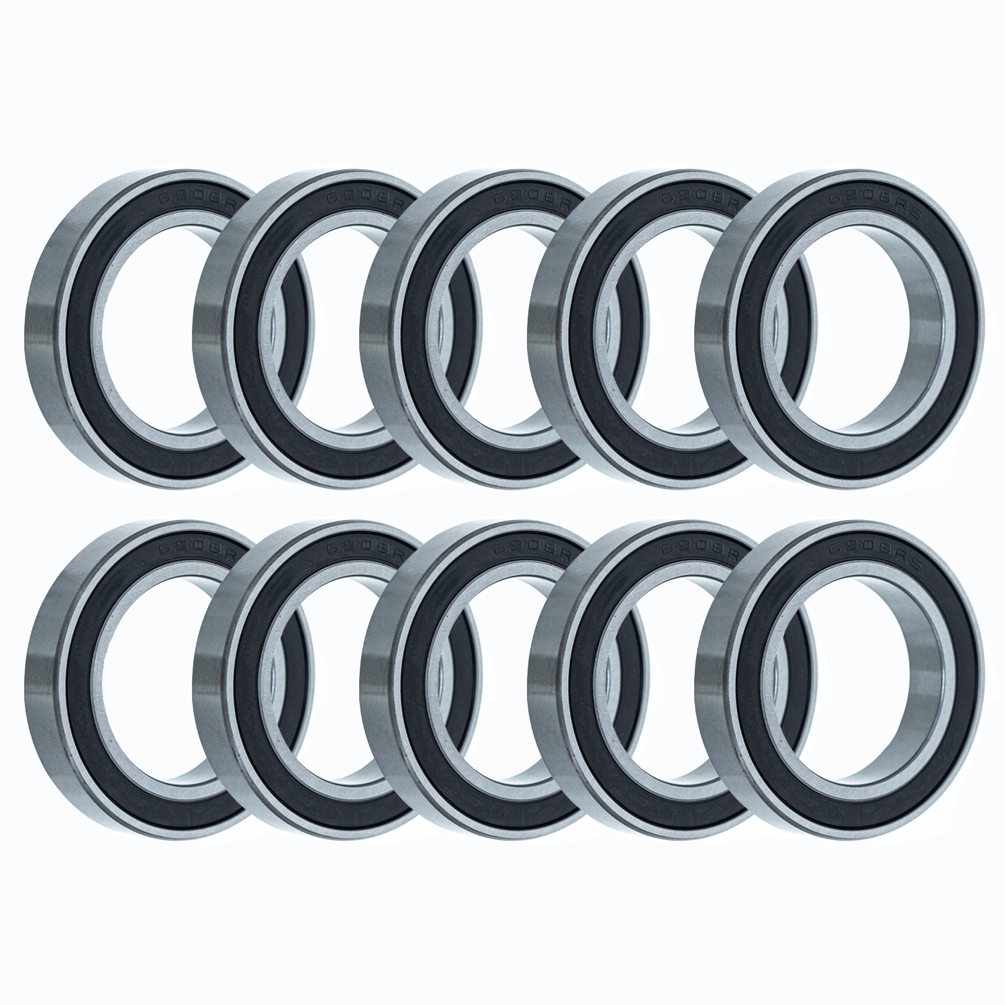 Single Row, Deep Groove, Ball Bearing Pack of 10 10-Pack for zOTHER BRP Can-Am Ski-Doo NICHE 519-CBB2248R