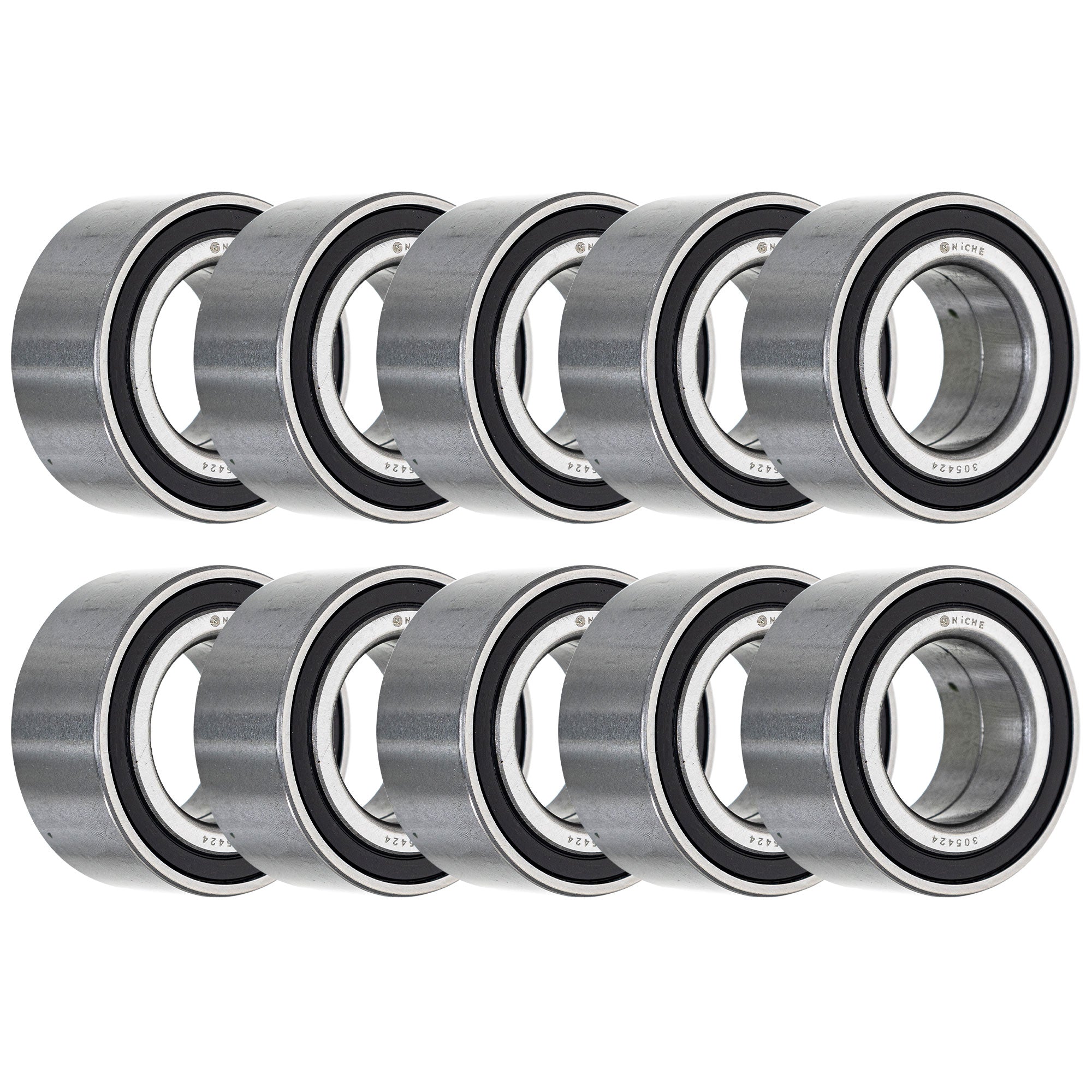 Single Row, Deep Groove, Ball Bearing Pack of 10 10-Pack for zOTHER BRP Can-Am Ski-Doo NICHE 519-CBB2255R