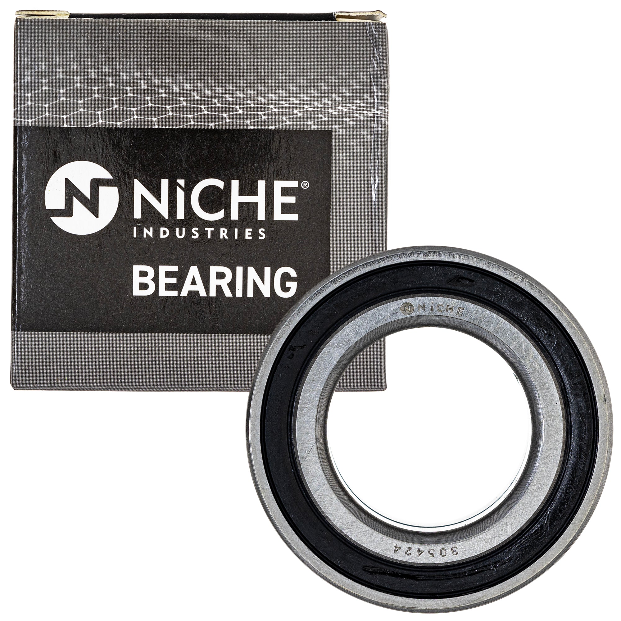 Single Row, Deep Groove, Ball Bearing Pack of 2 Honda | NICHE PARTS