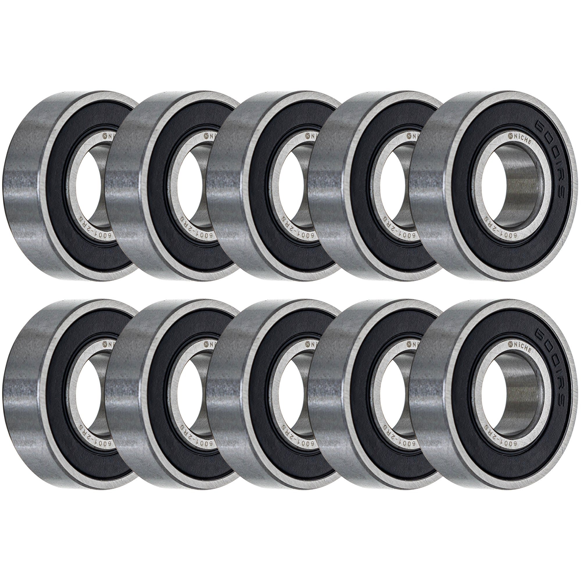 Single Row, Deep Groove, Ball Bearing Pack of 10 10-Pack for zOTHER YZ80 TTR125LE TTR125 NICHE 519-CBB2257R